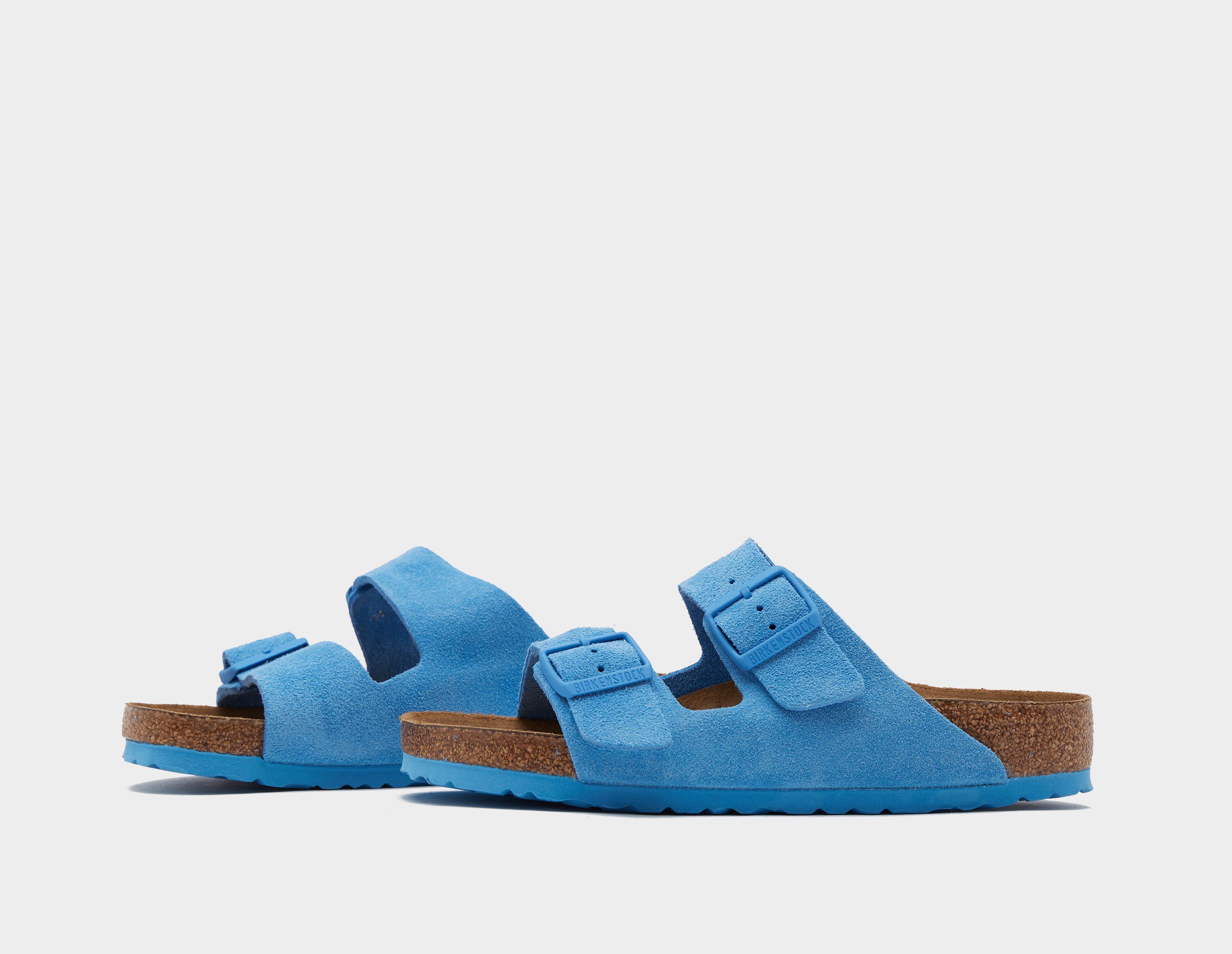 Blue suede birkenstock on sale arizona