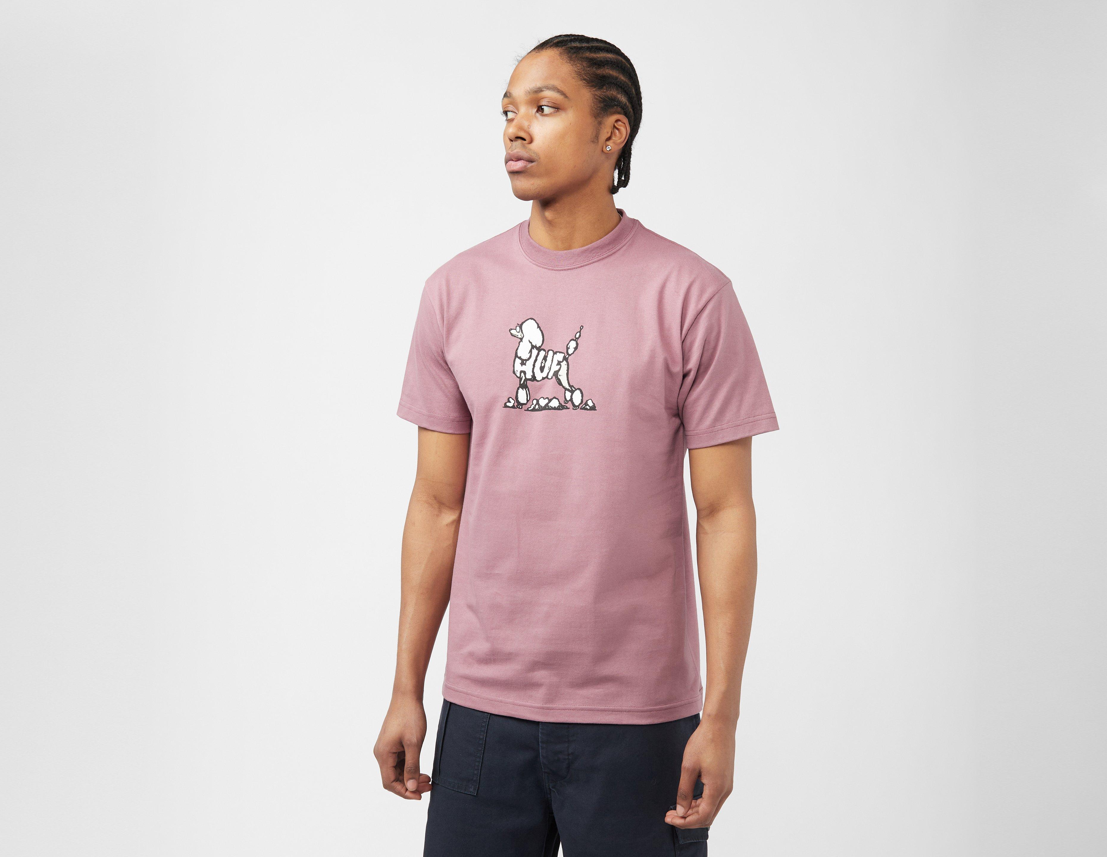 Healthdesign? | Shirt - Pink Huf Best In Show T - unchained back print t- shirt in black acid wash
