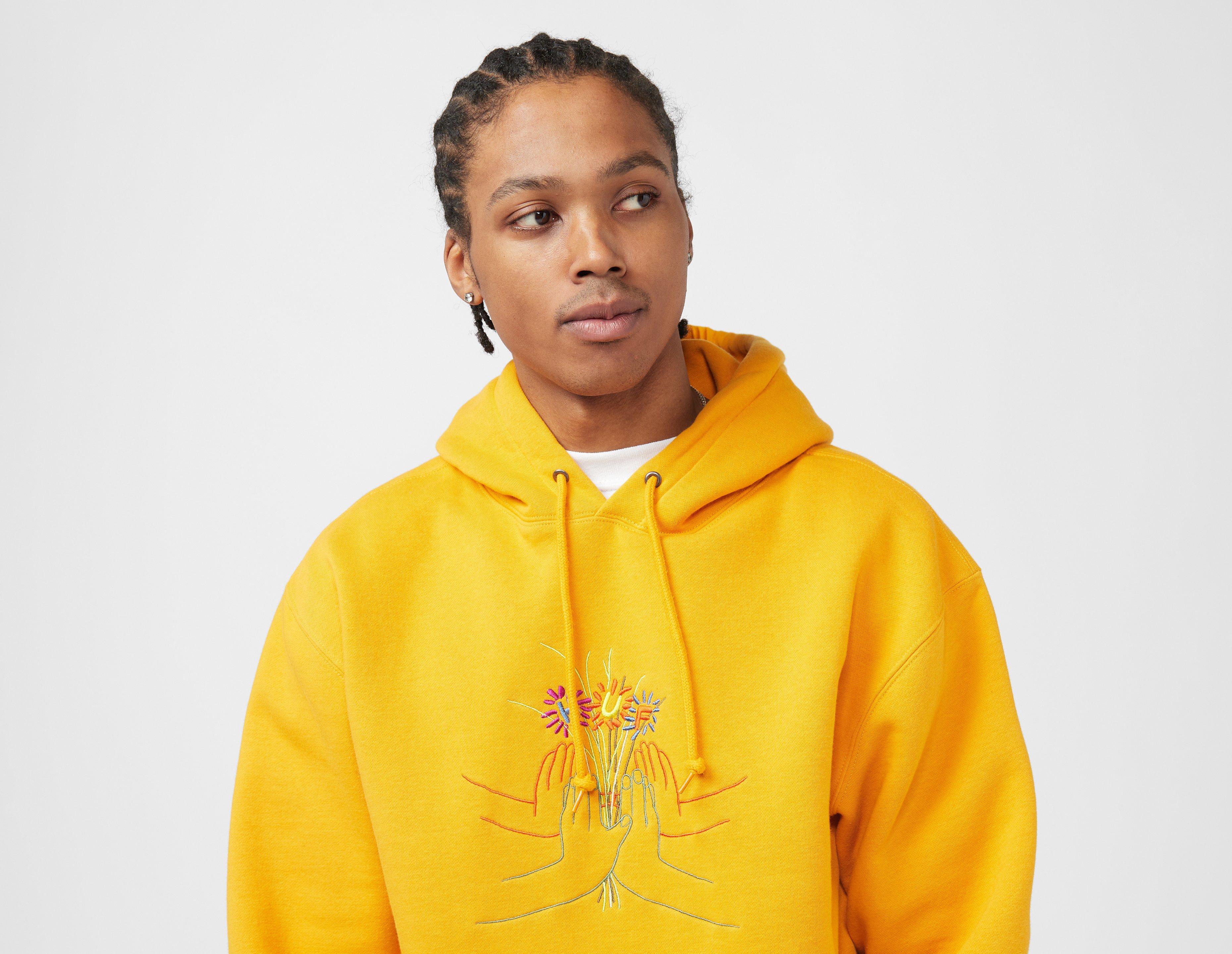 Huf store yellow hoodie