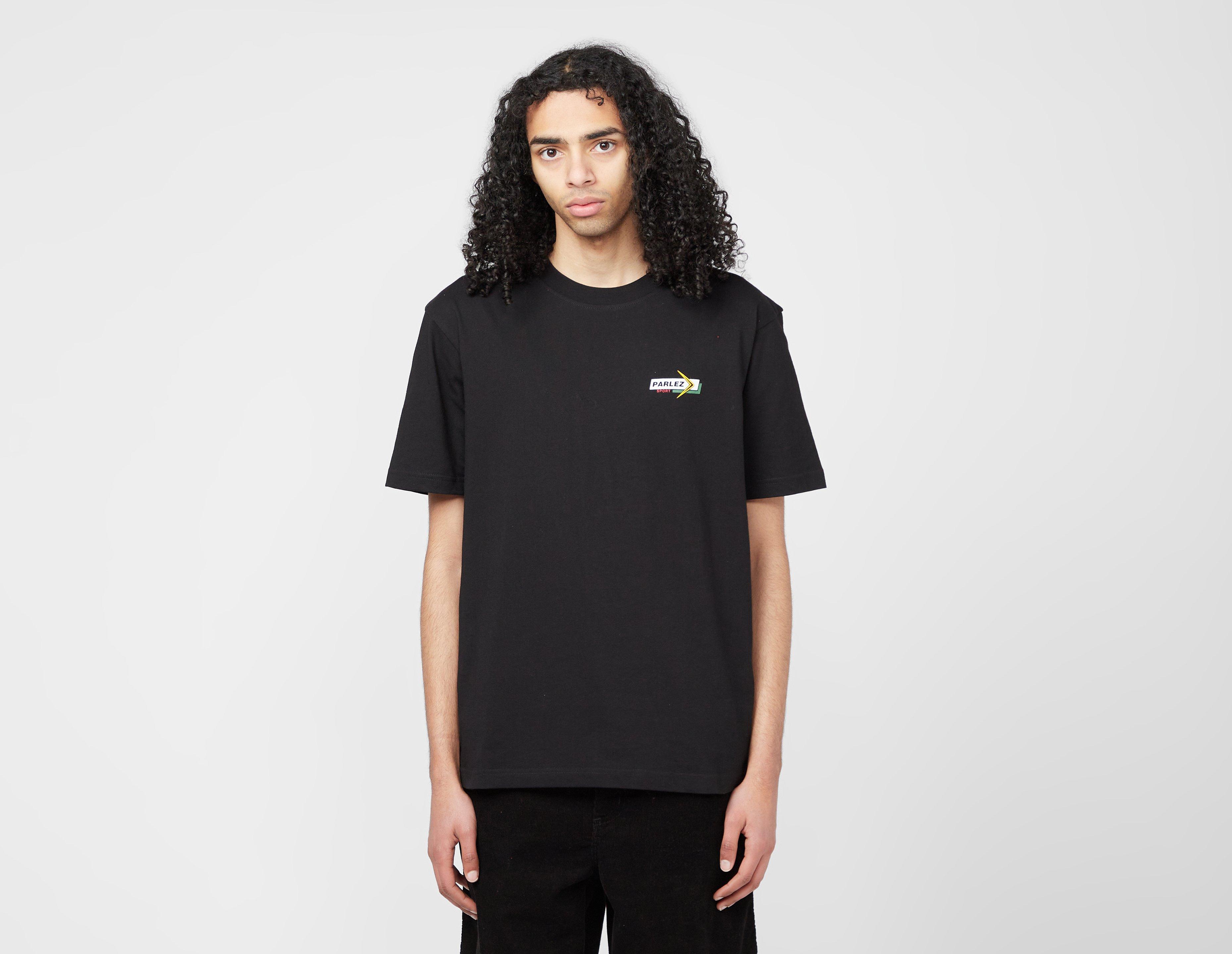 Healthdesign? - Black Parlez Capri T | Shirt - Coach Sweatshirt with Space  Patches