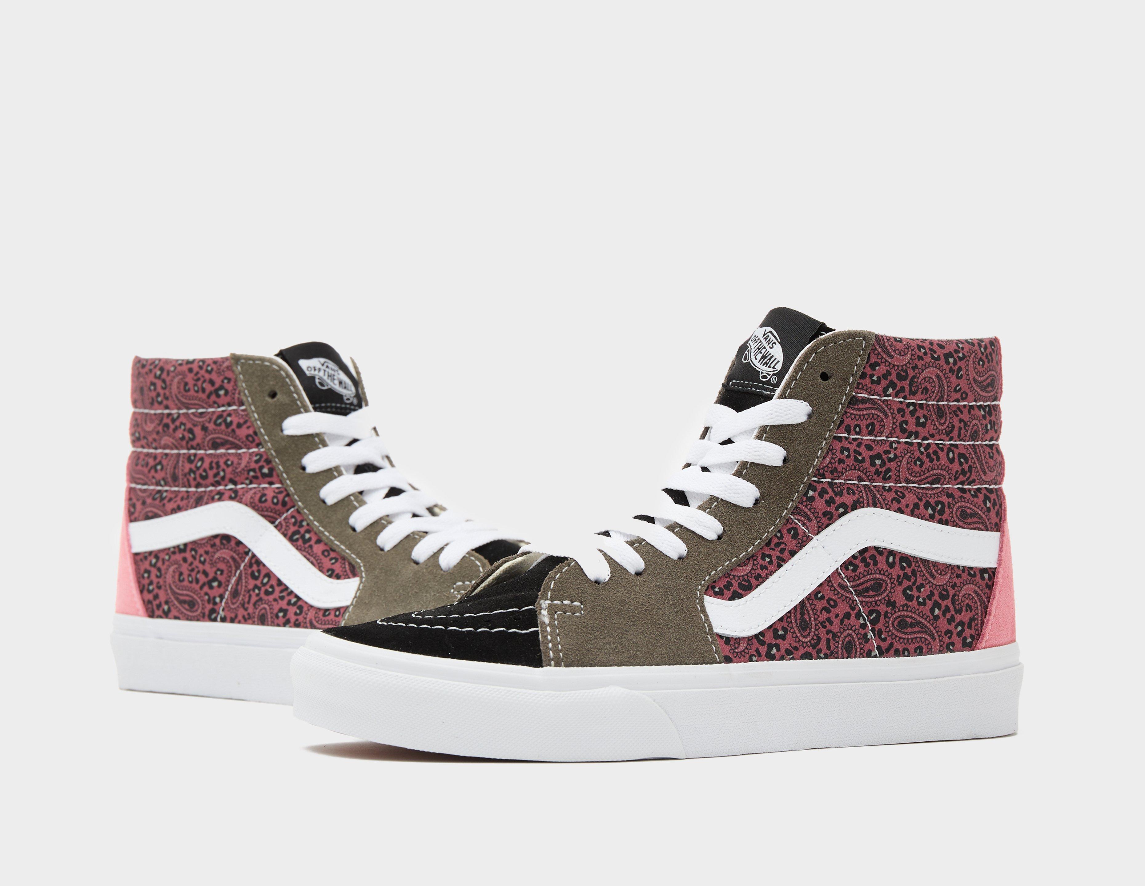 Pink vans sk8 hi best sale