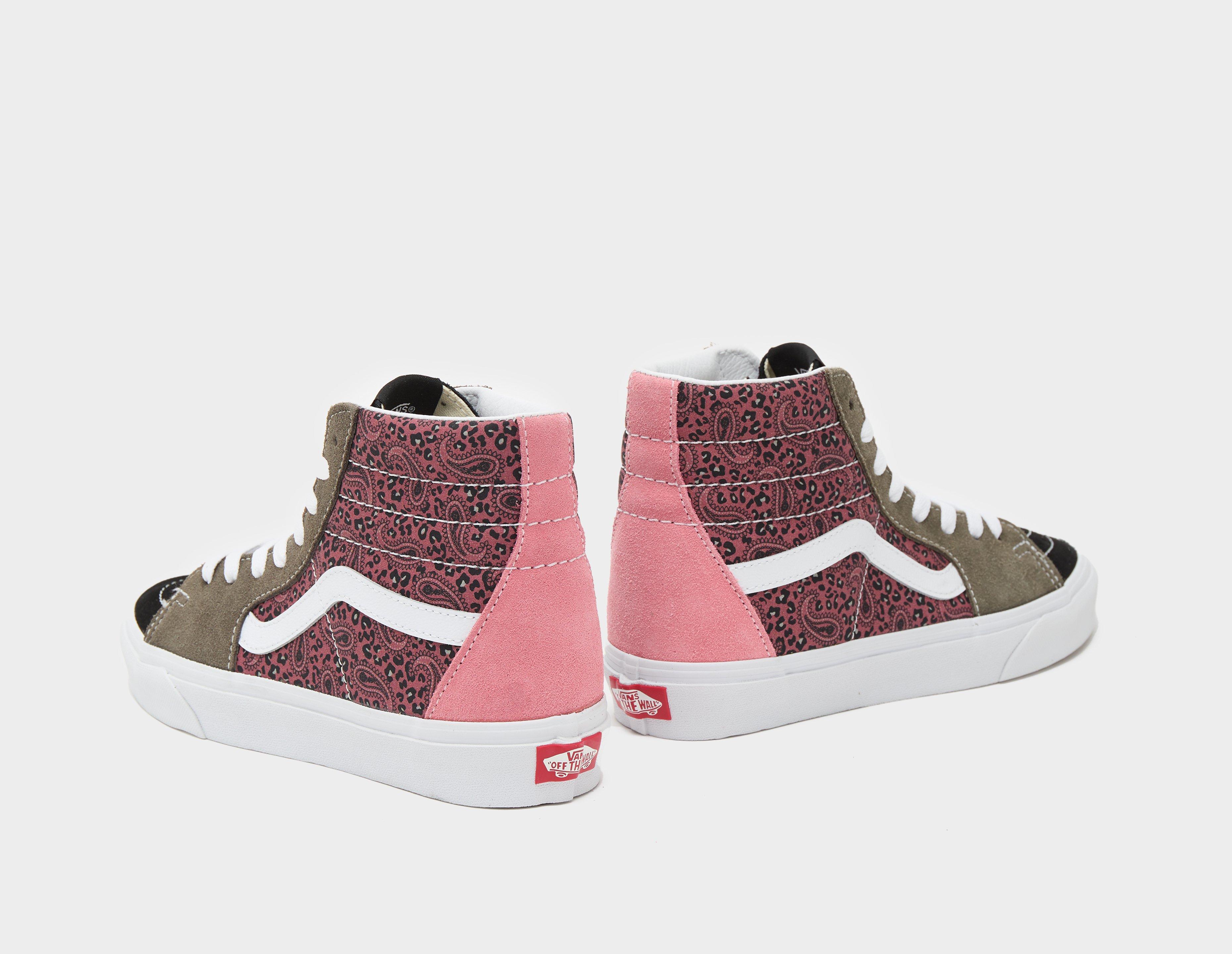 Pink vans deals sk8 hi