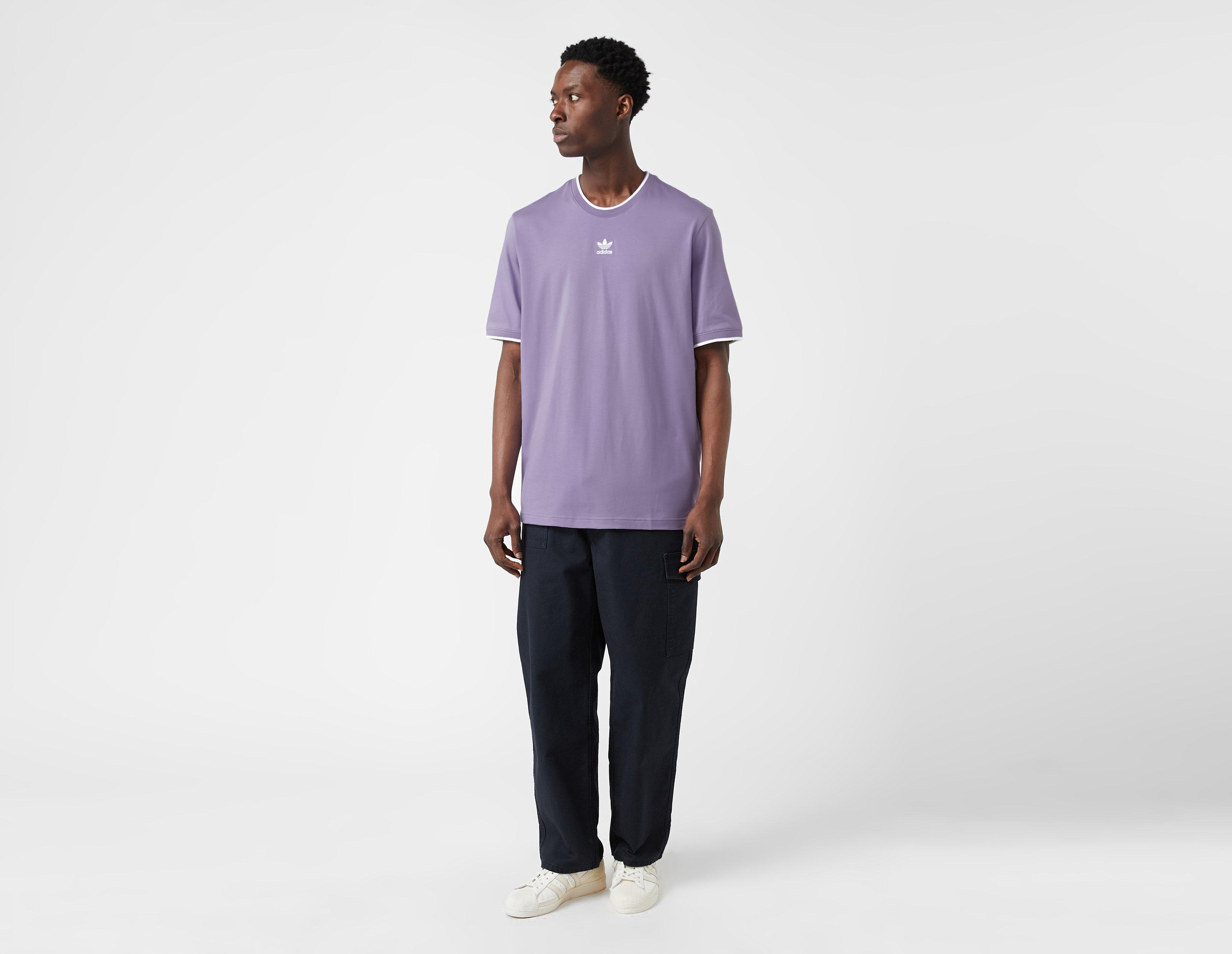 adidas essential crew light purple