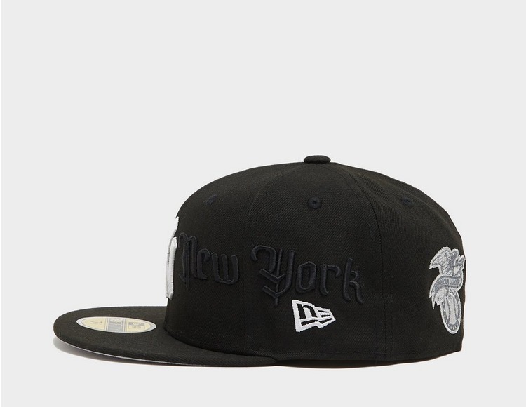 Men's New Era Navy York Yankees Script Fill 59FIFTY Fitted Hat