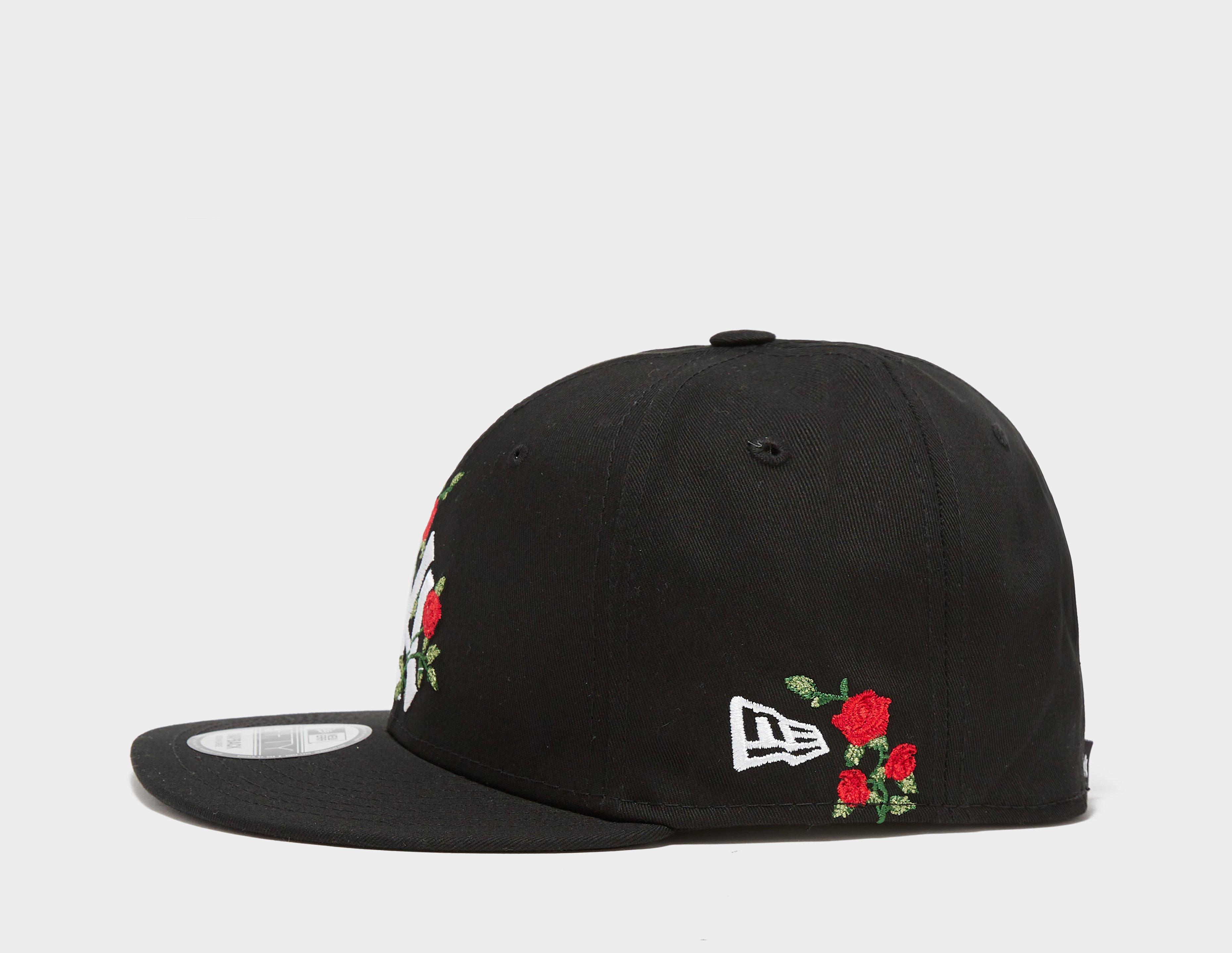 medusa head cap versace hat | Black New Era Flower New York 
