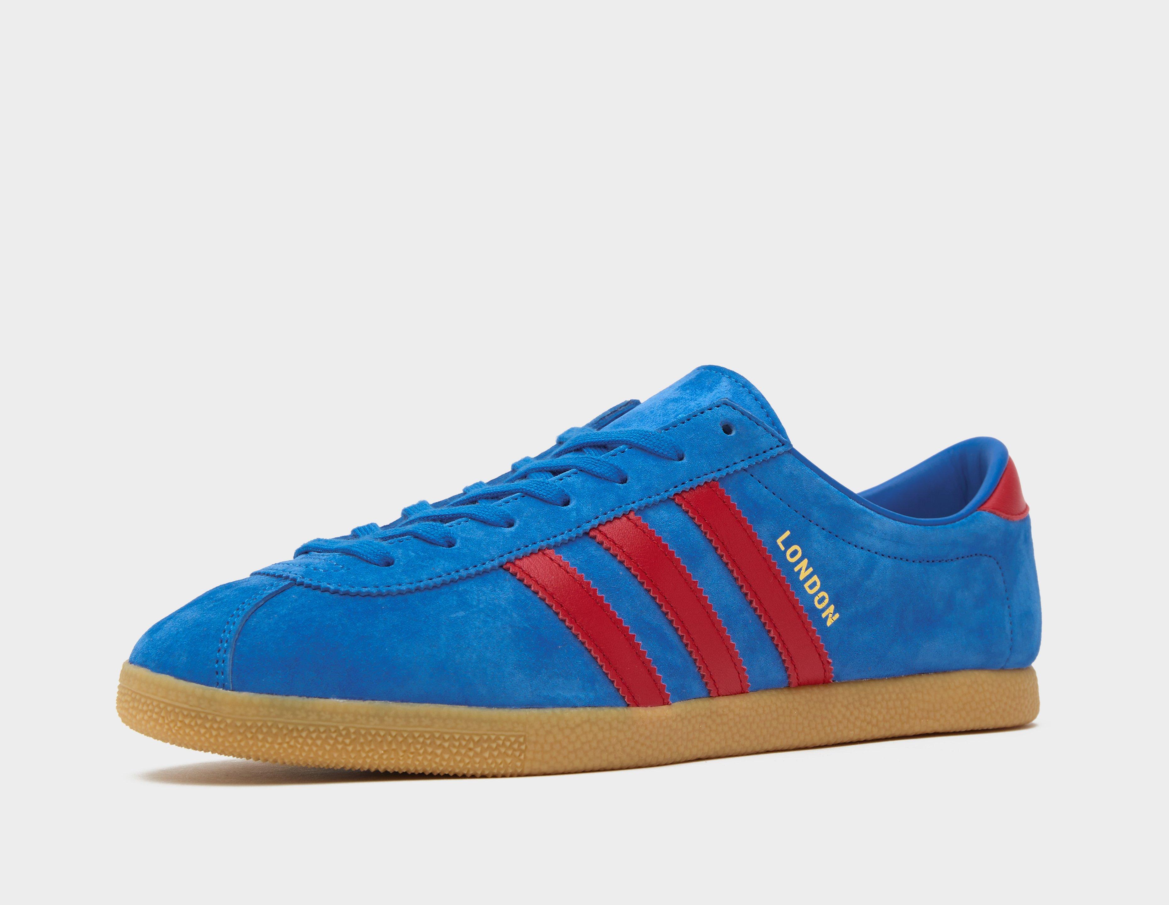 Blue adidas Originals London - adidas kegler super white