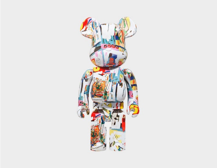 Medicom Be@rbrick Andy Warhol x Jean-Michel Basquiat 400%