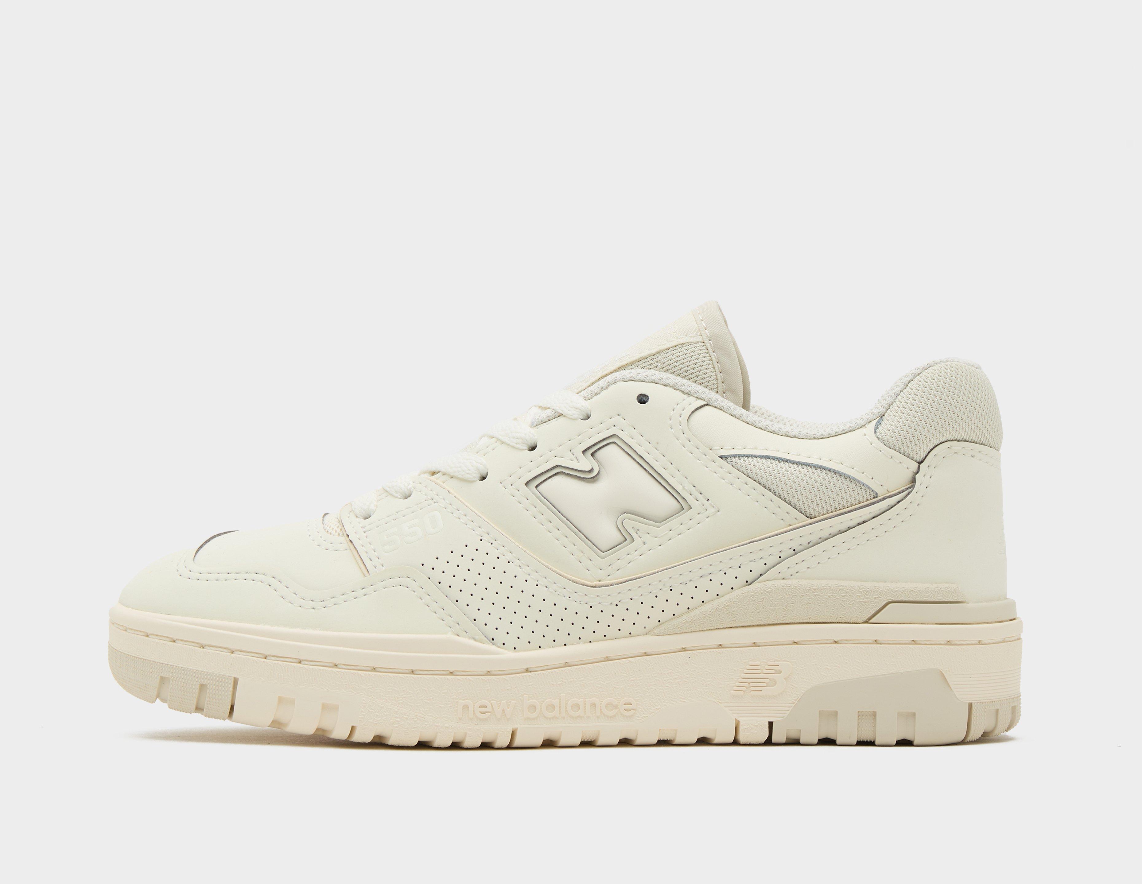 Langcom White New Balance 550 Women s x New Balance 990v4