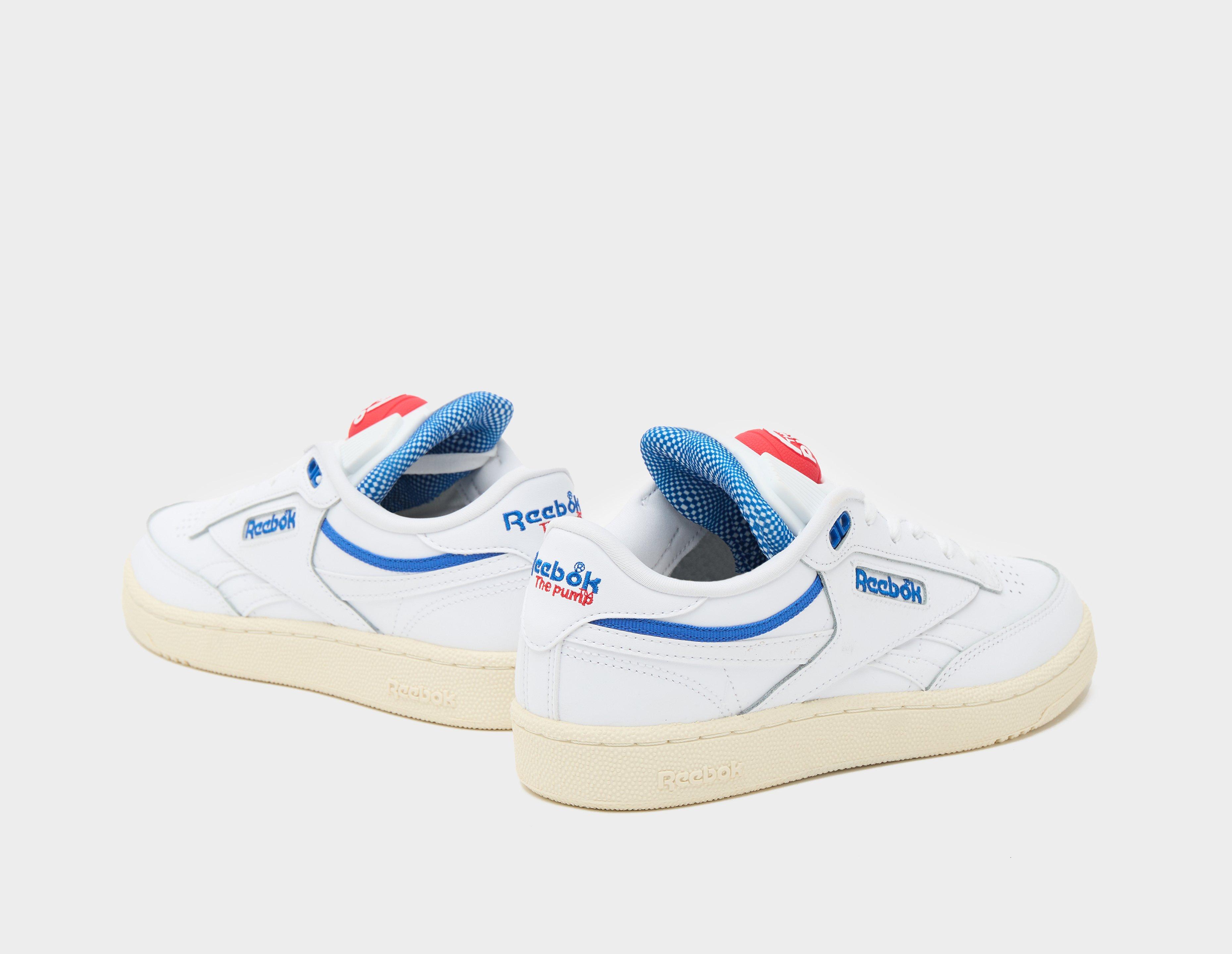 White Reebok Club C 85 Pump Women's