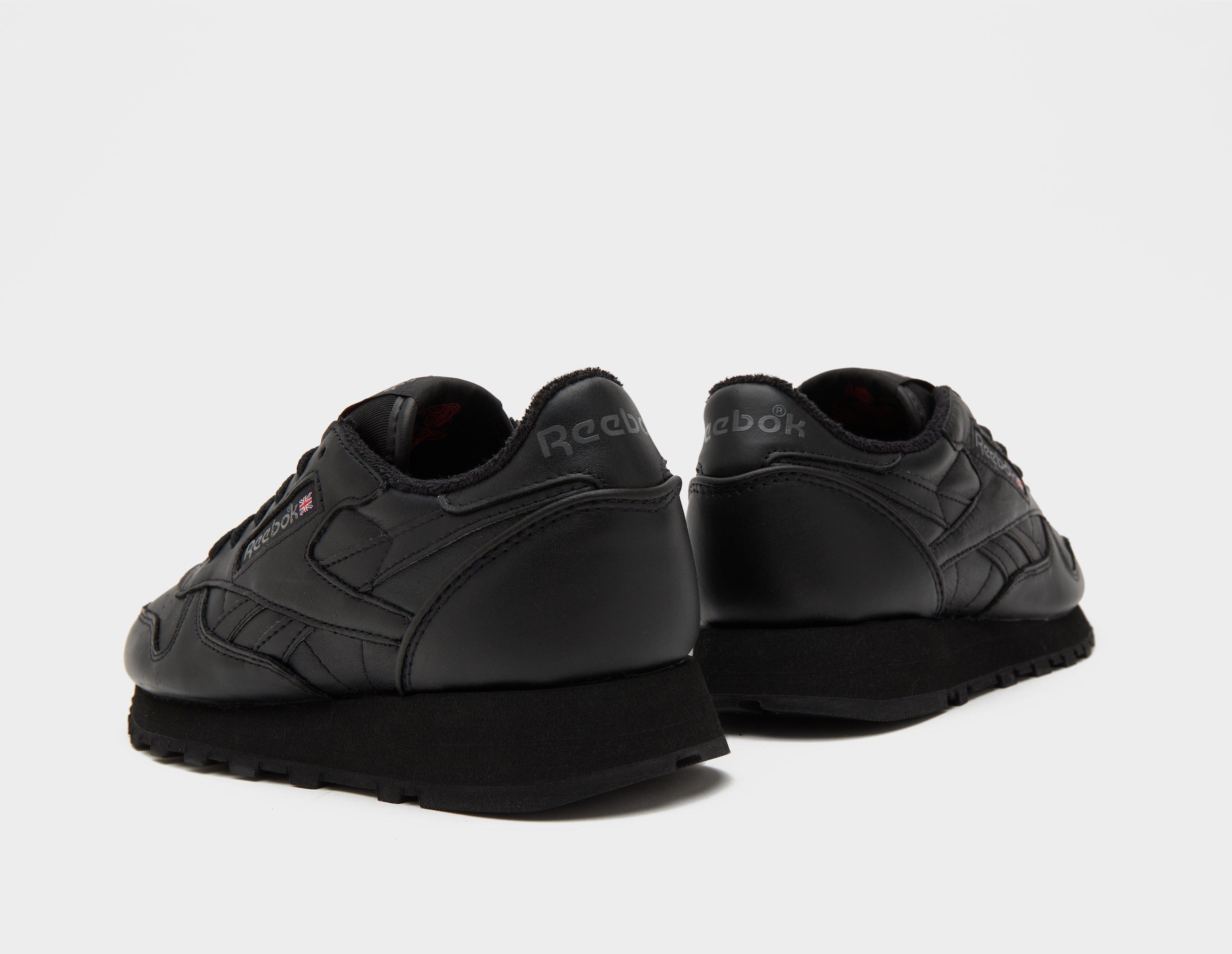 Reebok classic leather online femme noir