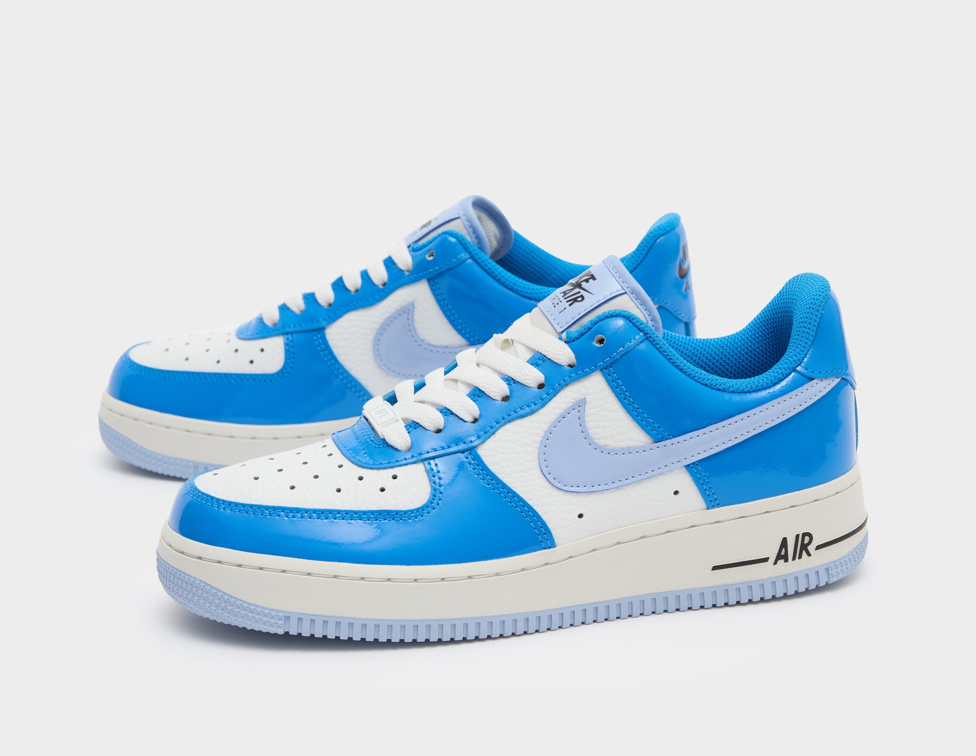 Nike Air Force 1 Low Blue Patent (Women's) - FJ4801-400 - US