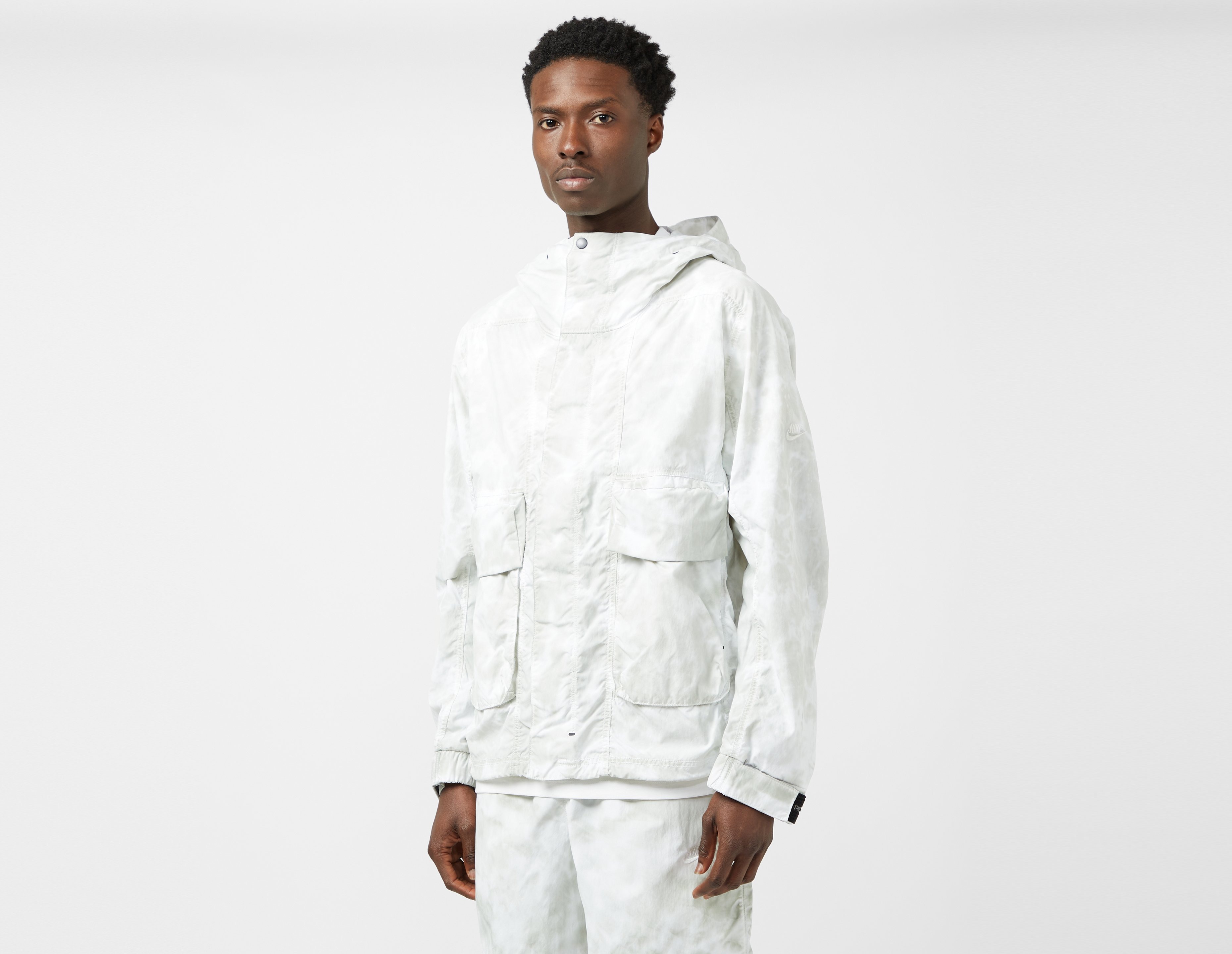 Green Nike Sportswear Tech Pack Woven Hooded Jacket | size?