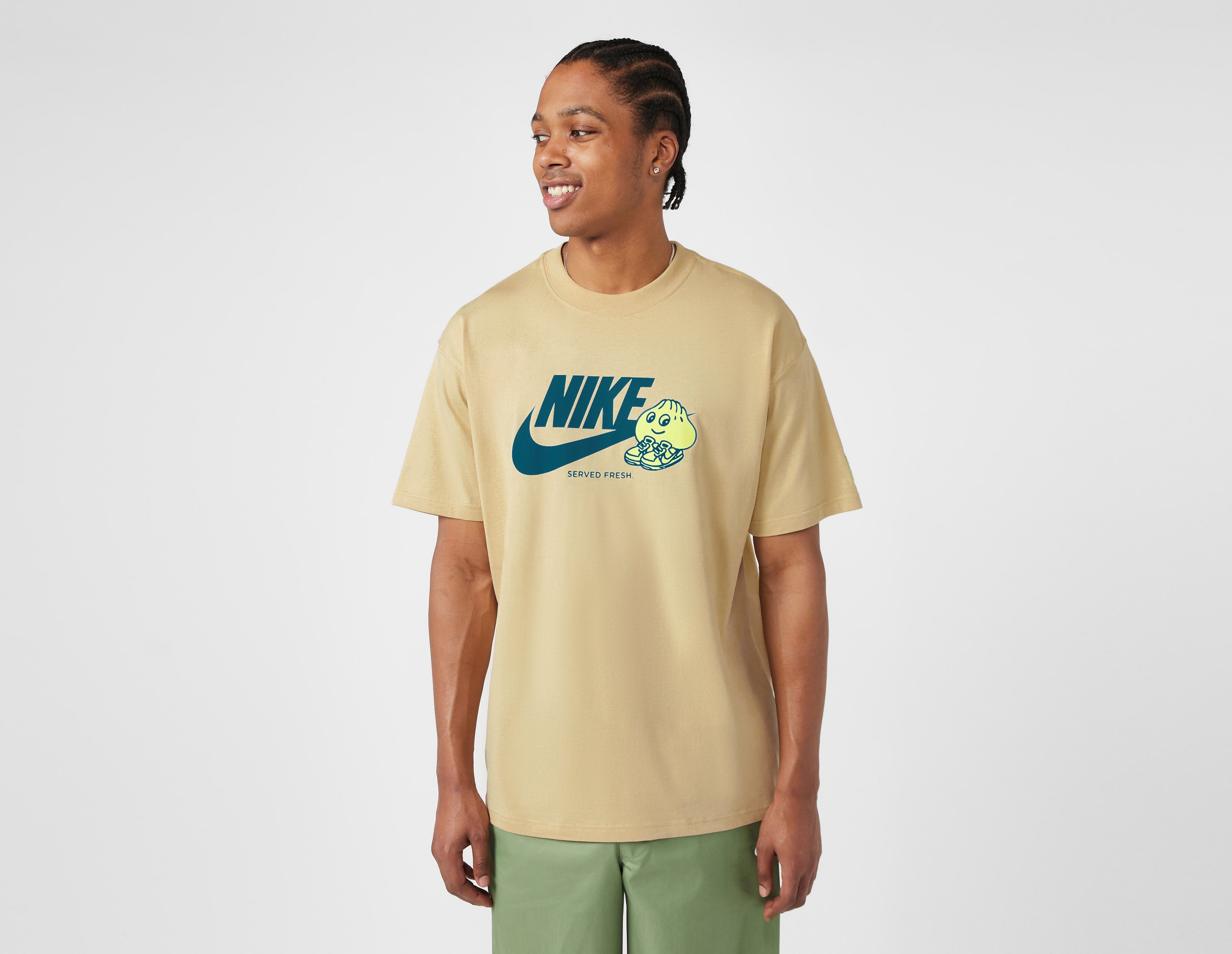Punipunijapan? | Shirt - Brown Nike Dumpling - nike air vapormax evo 002 relese