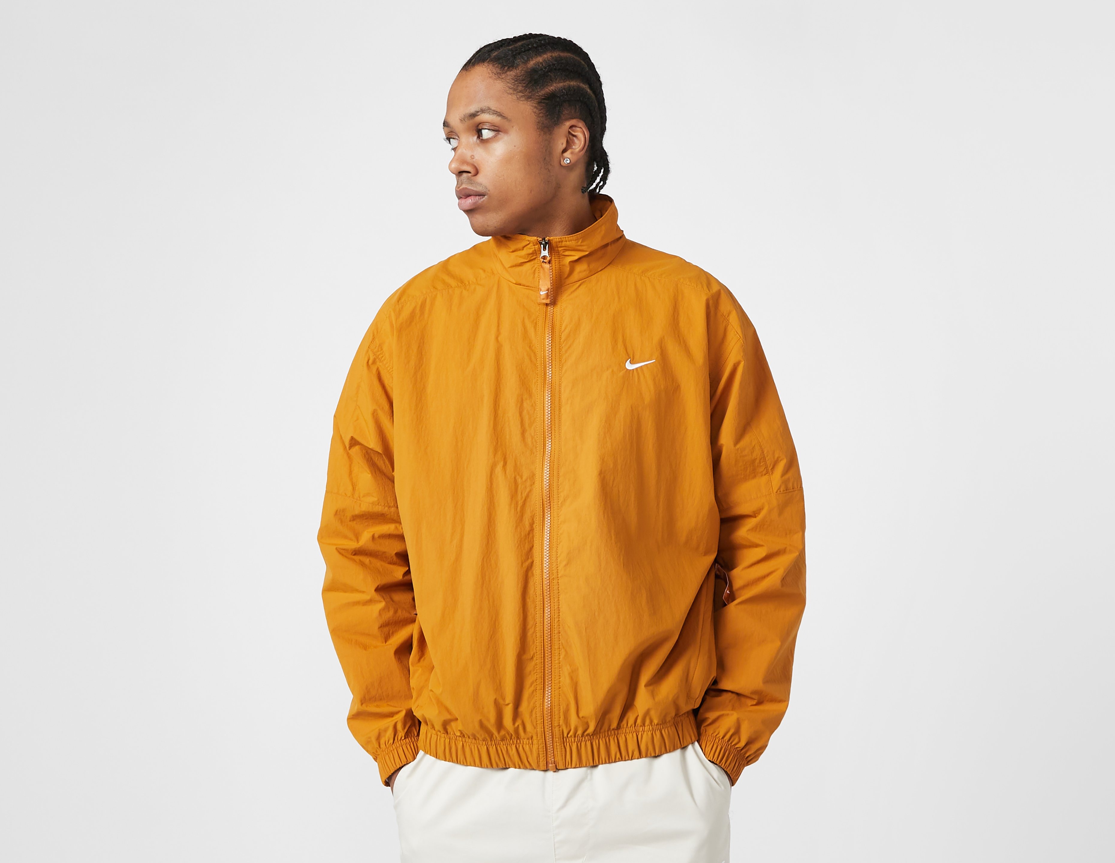 Orange Nike Solo Swoosh Track Top | size?