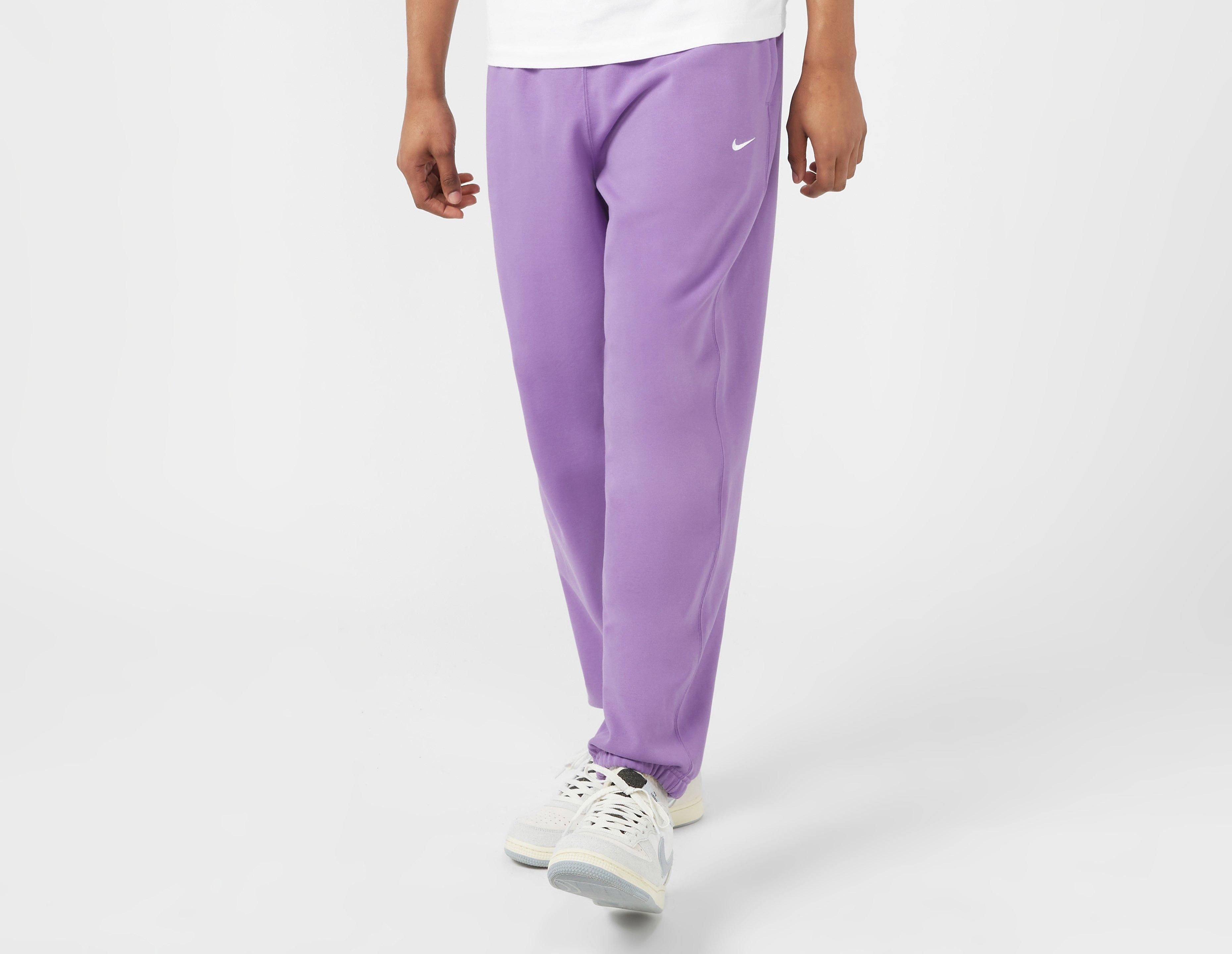 Purple nike best sale track pants