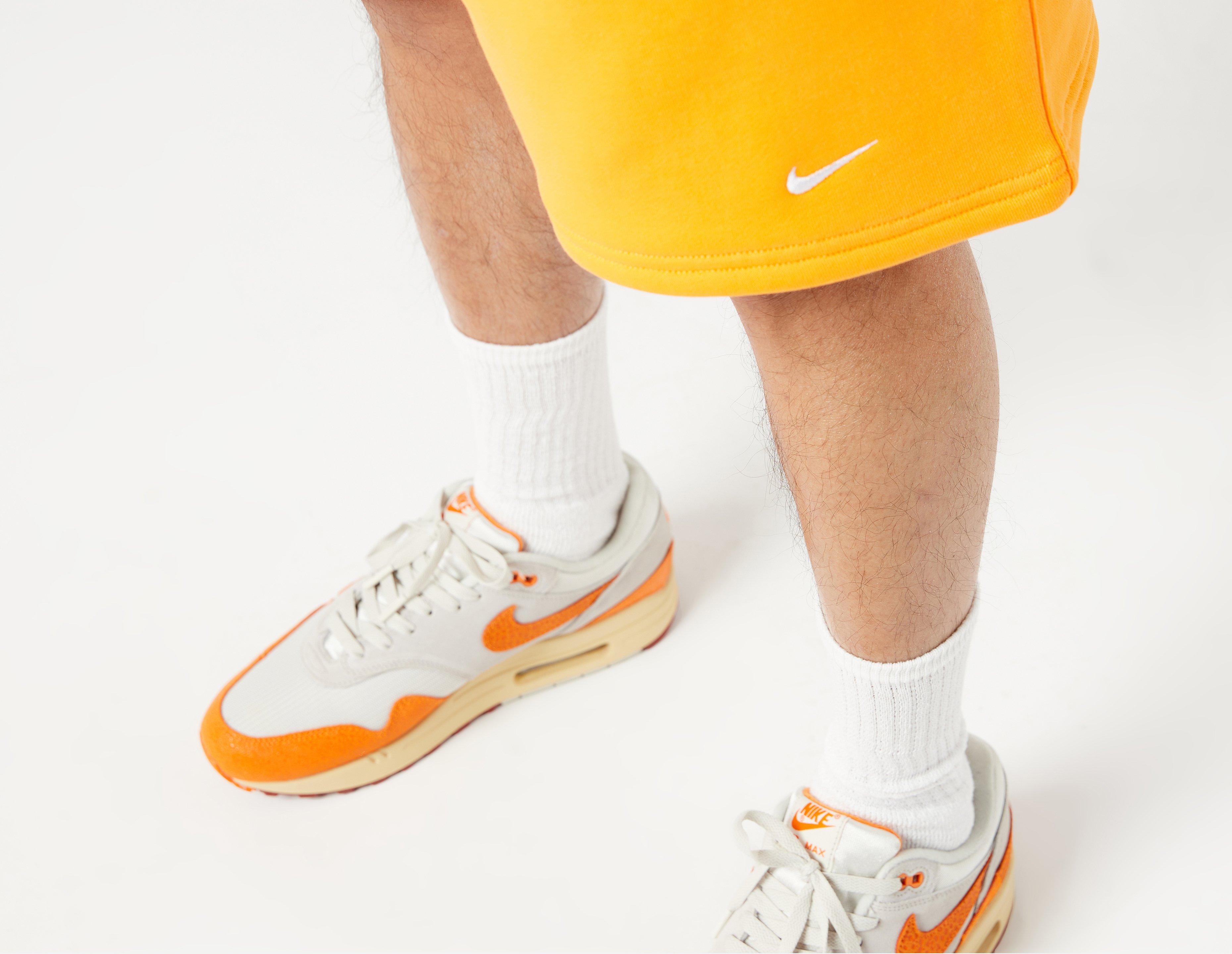 Order NIKE NRG Solo Swoosh Fleece Short black/white Shorts from solebox |  MBCY