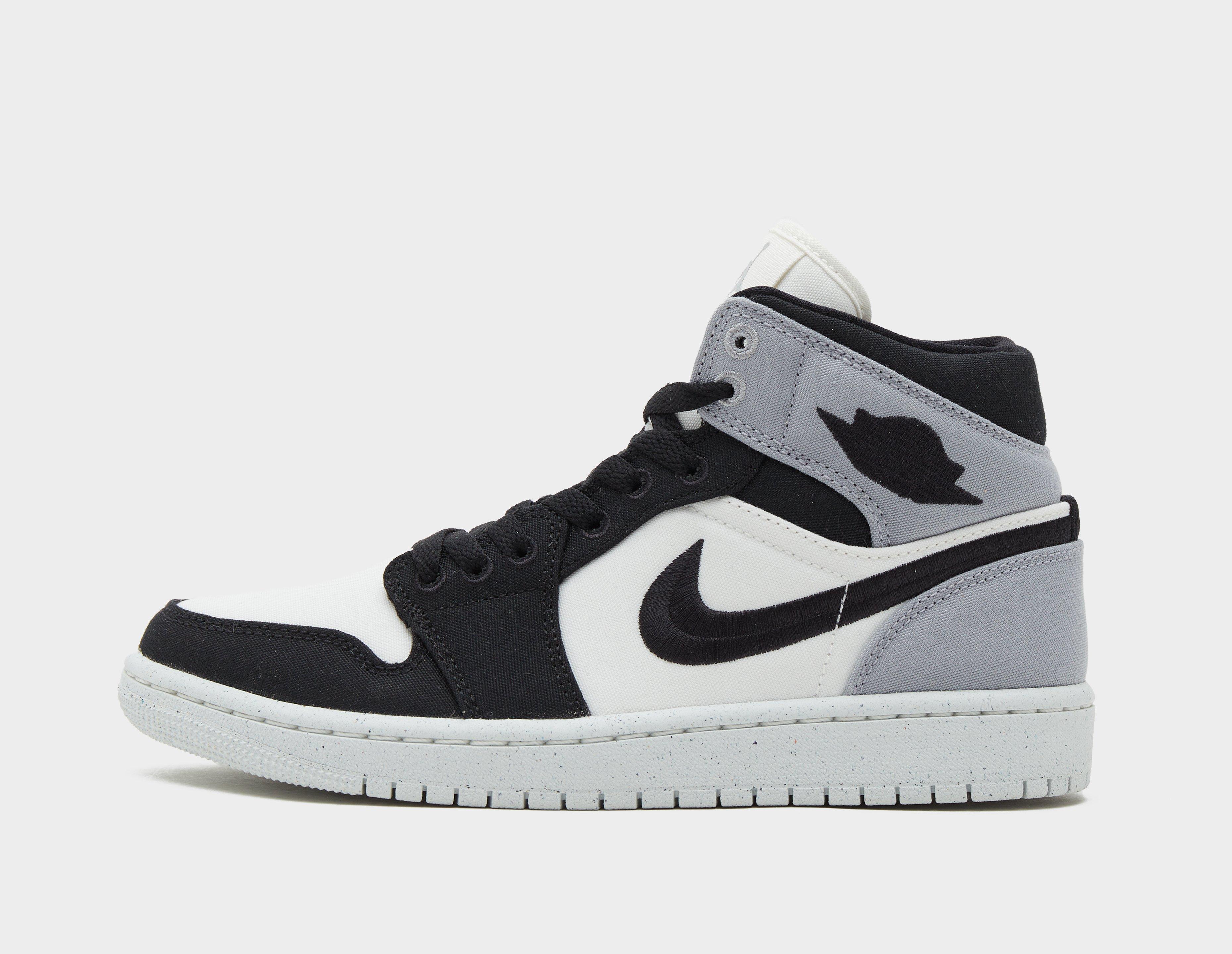 Black Jordan Air 1 Mid SE Canvas Women's | size?