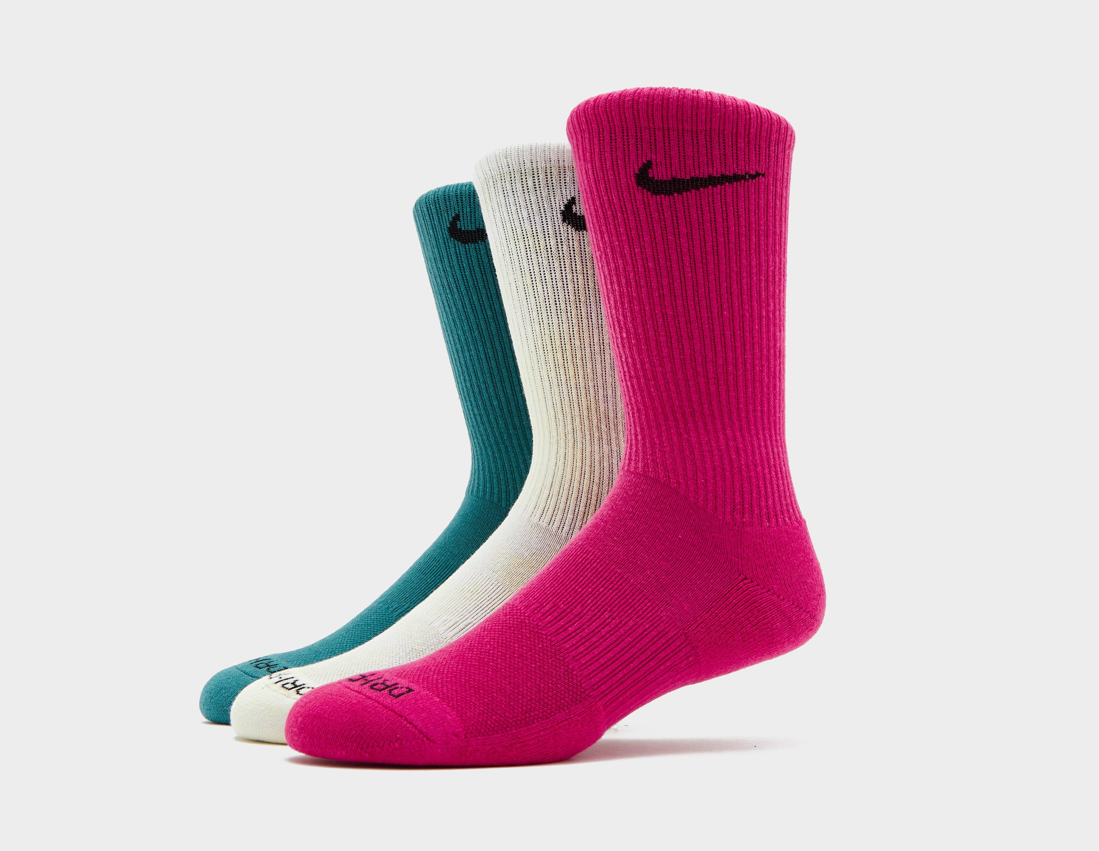 Innecesario Vinagre Alegrarse Multi Nike Everyday Plus Cushioned Crew Socks (3-Pack) | size?