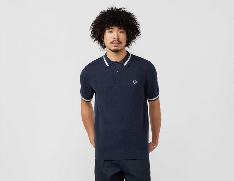 Fred Perry Button Through Knitted Shirt