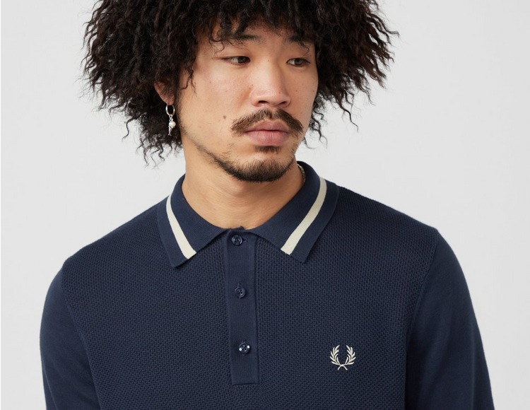 Fred Perry Button Through Knitted Shirt