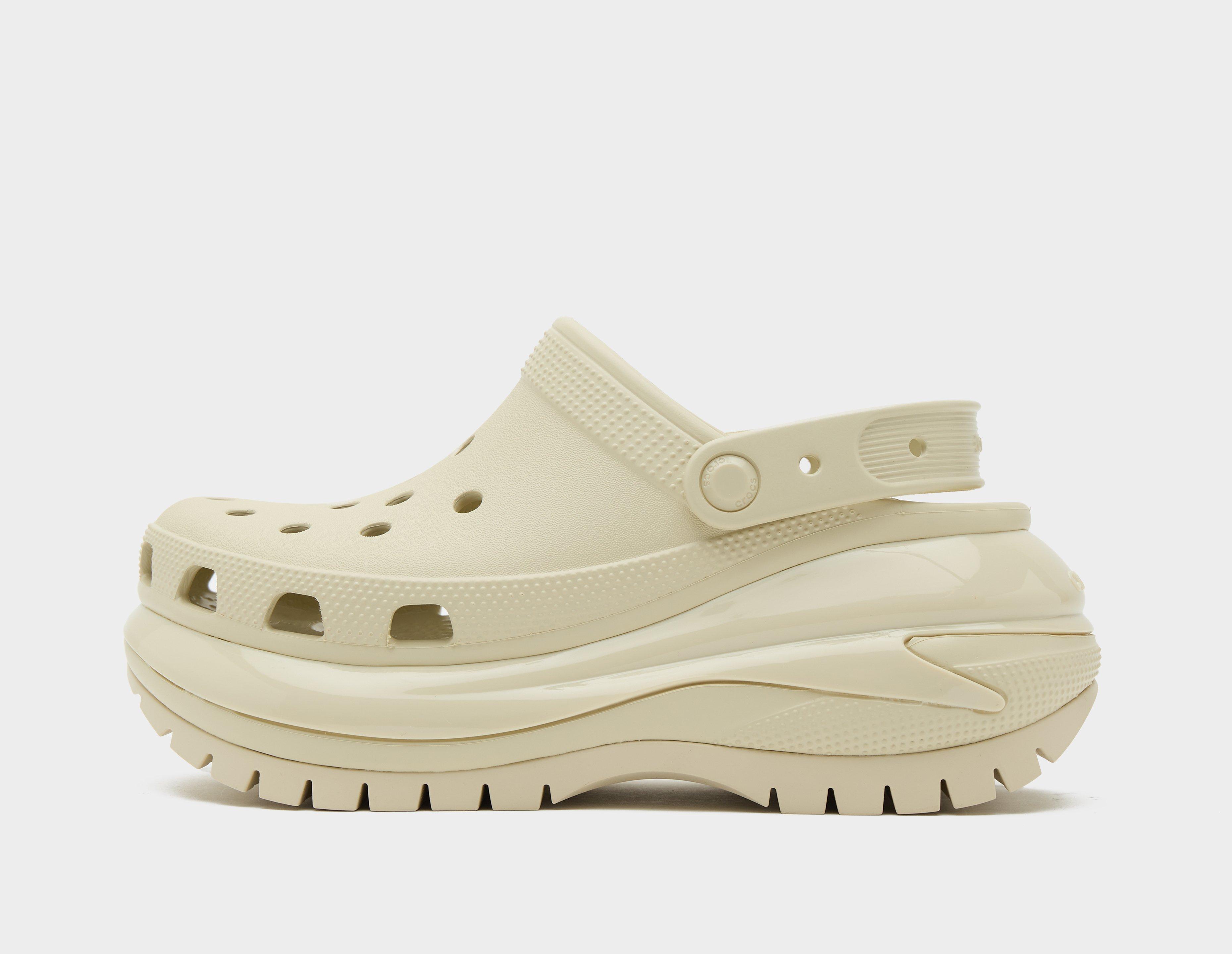 Beige crocs deals