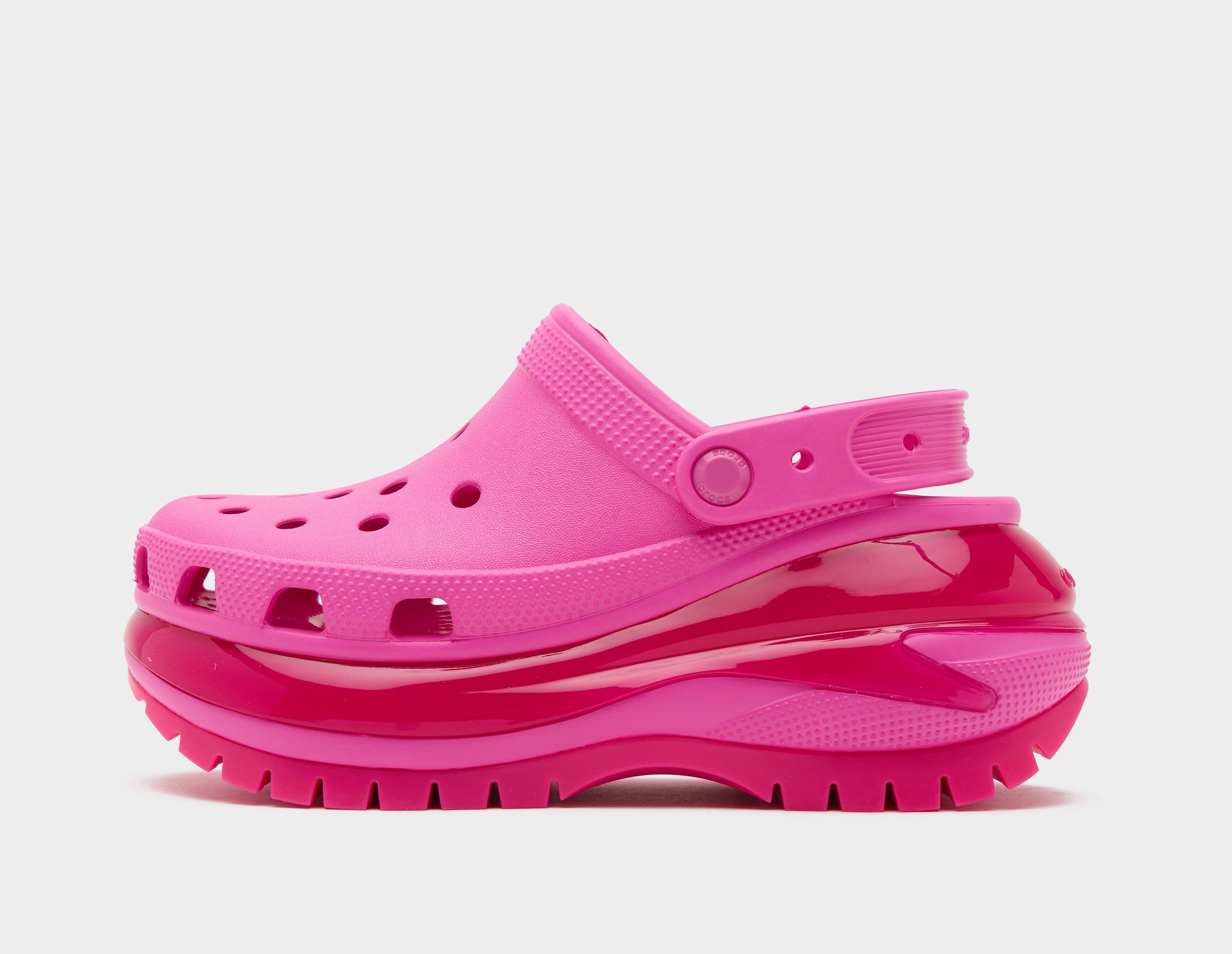 Womens pink clearance crocs