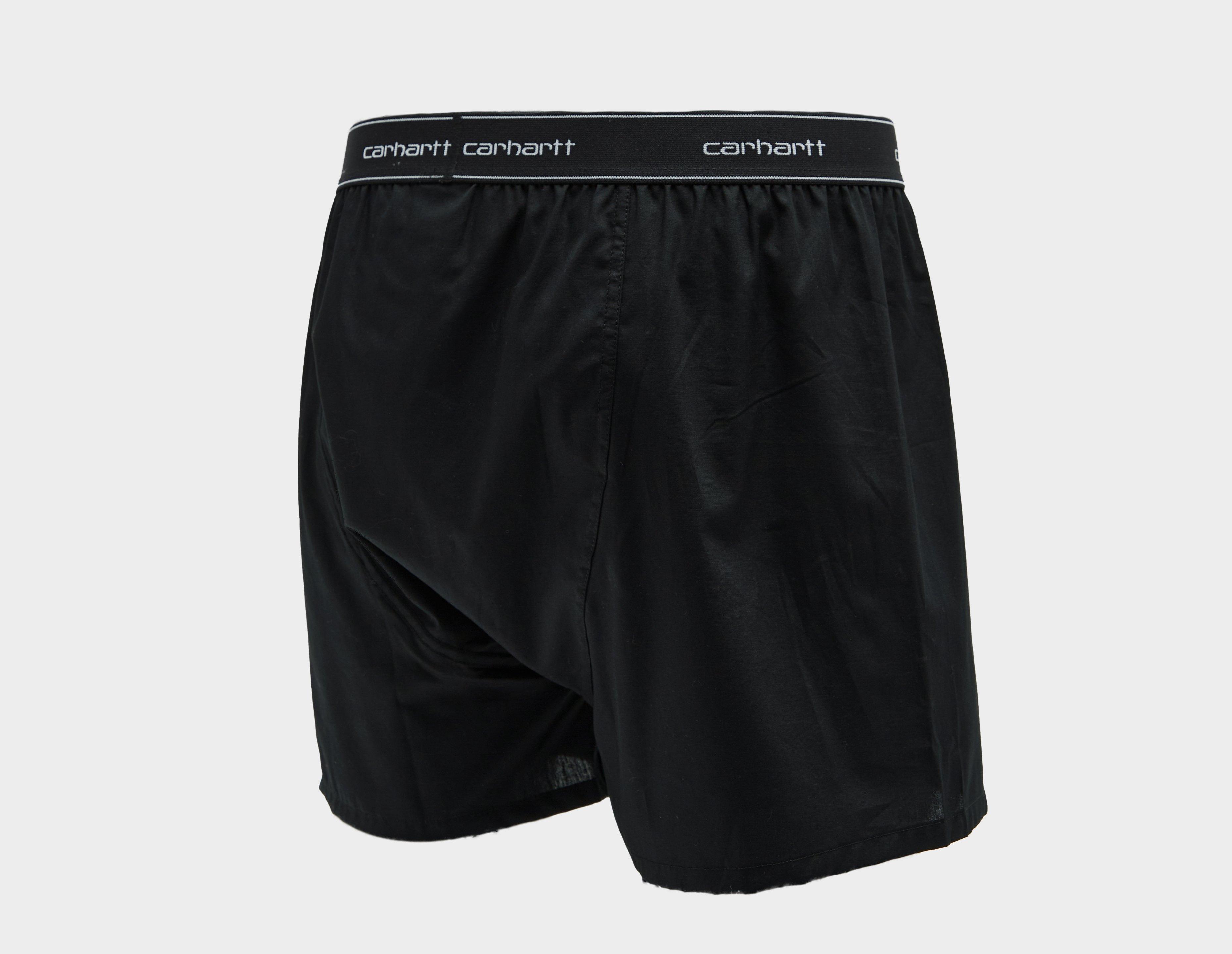 Carhartt WIP – Cotton Script Boxers Black