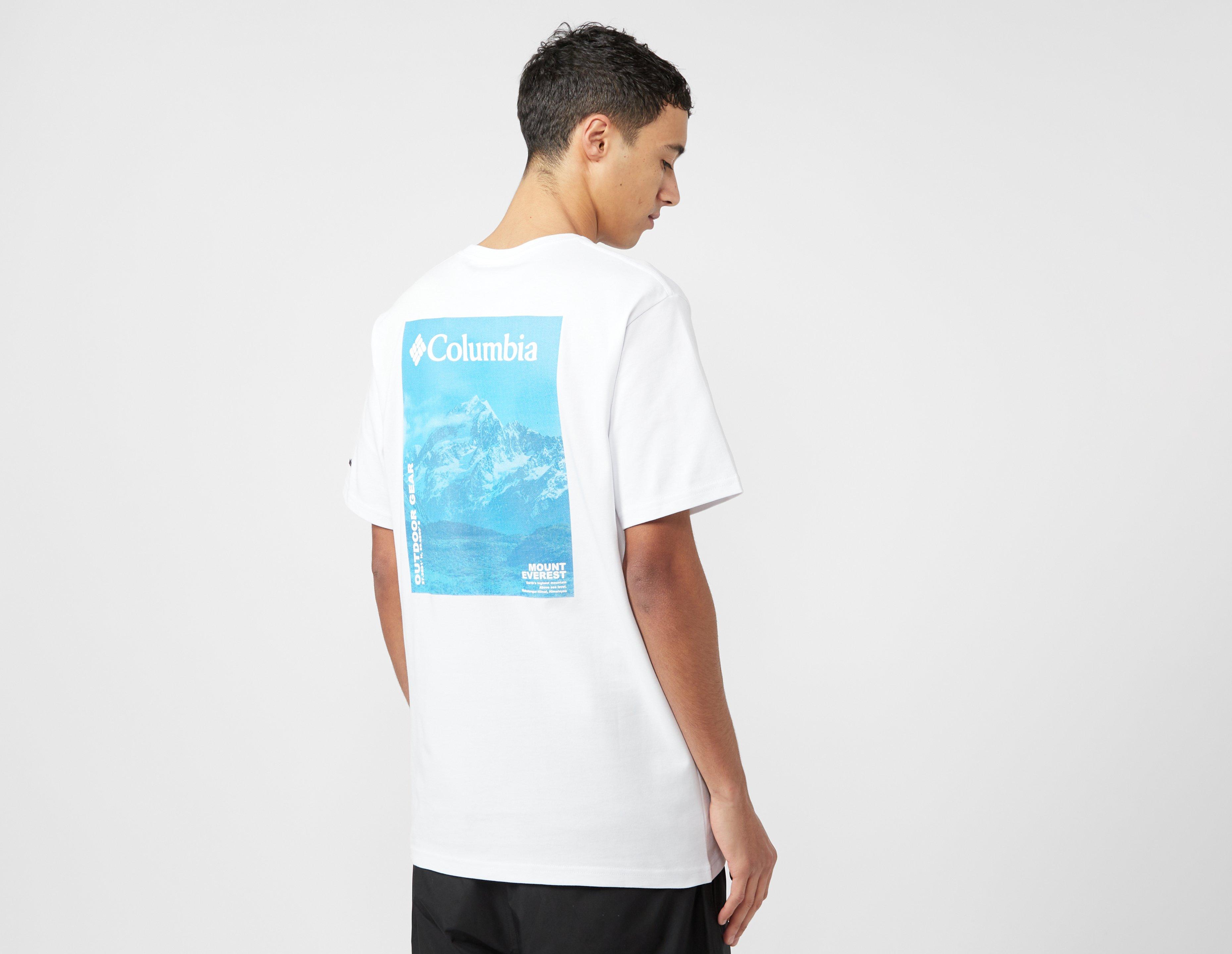 exclusive | - tie-dye z Reebok Pomarańczowy nadrukiem Classics efektem Falls i Healthdesign? T Shirt - White Columbia - T-shirt