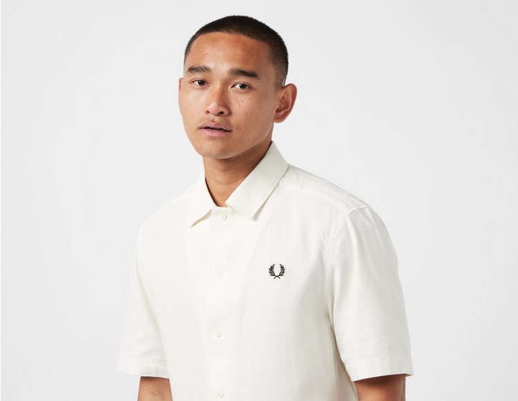 Fred Perry Linen Pique Panel Shirt