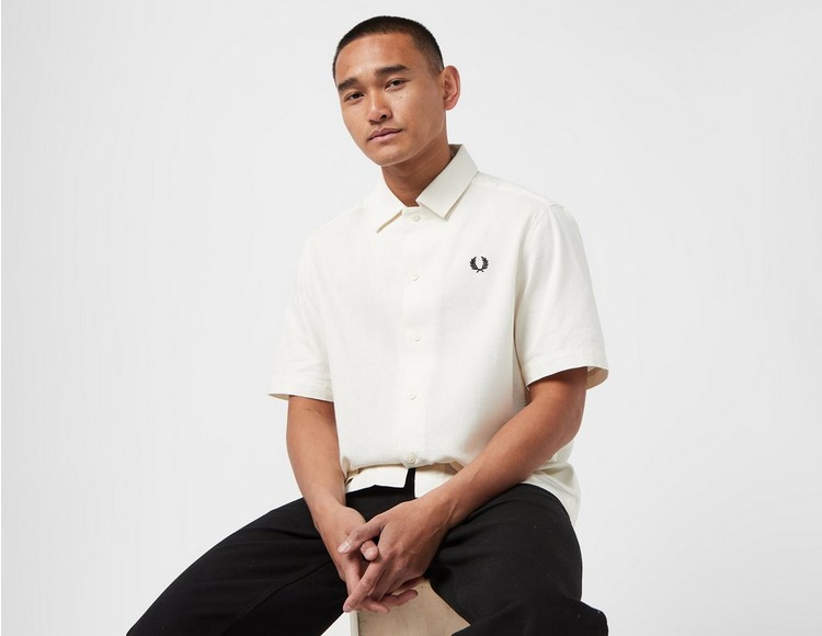 Fred Perry Linen Pique Panel Shirt