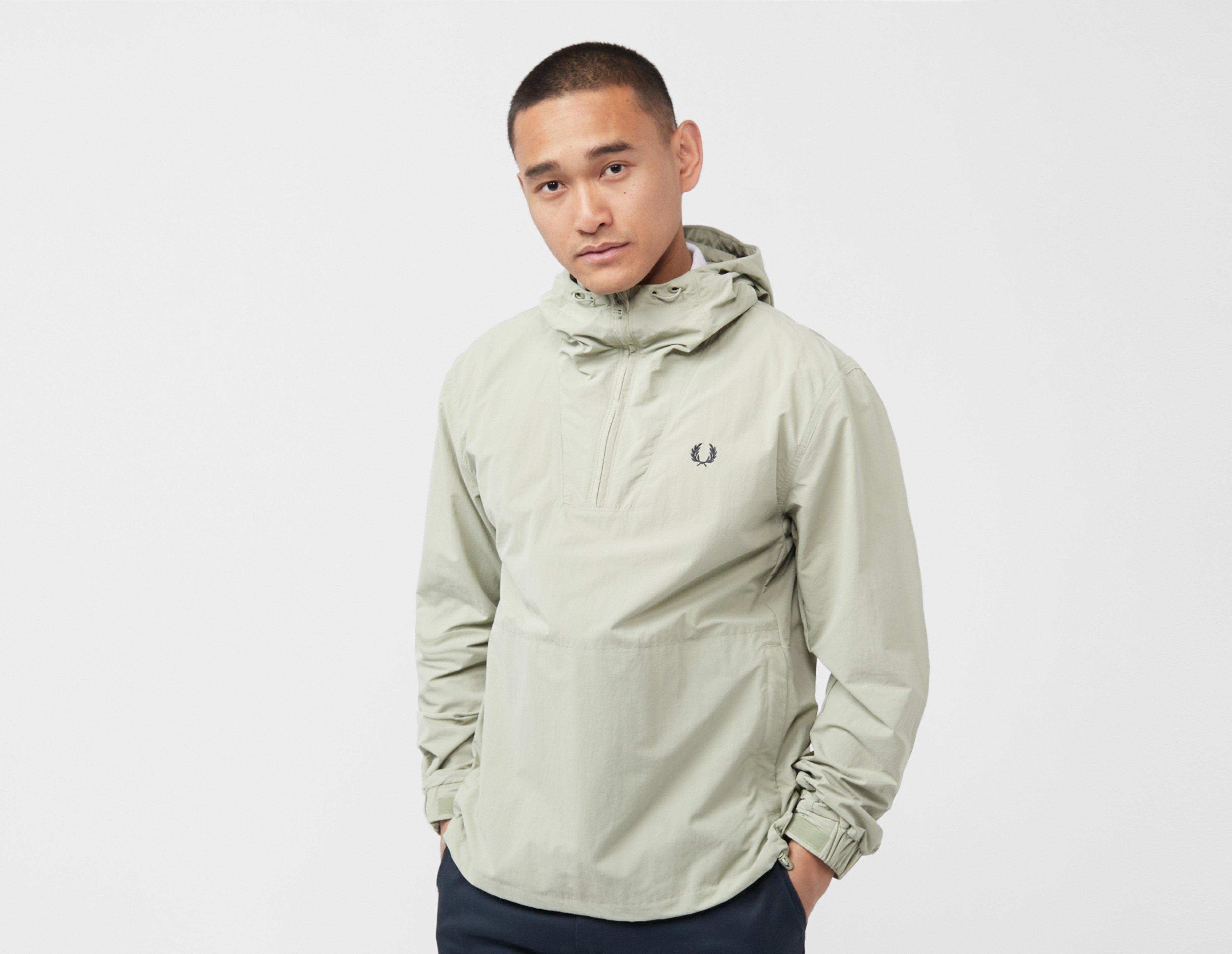 M Therma Range Jacket | Green Fred Perry Overhead Shell Jacket