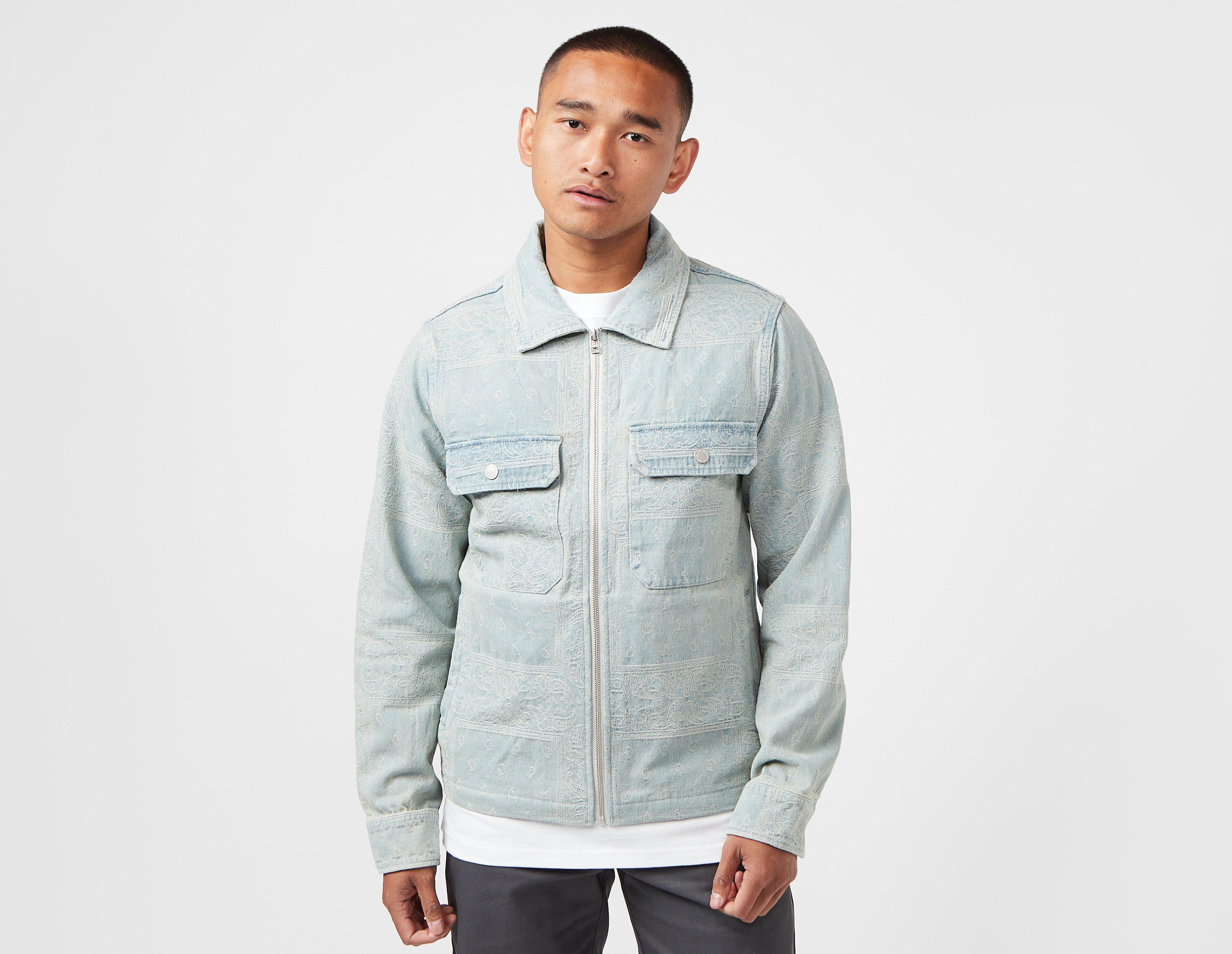 Pleasures Mentor Denim Work Jacket Blue