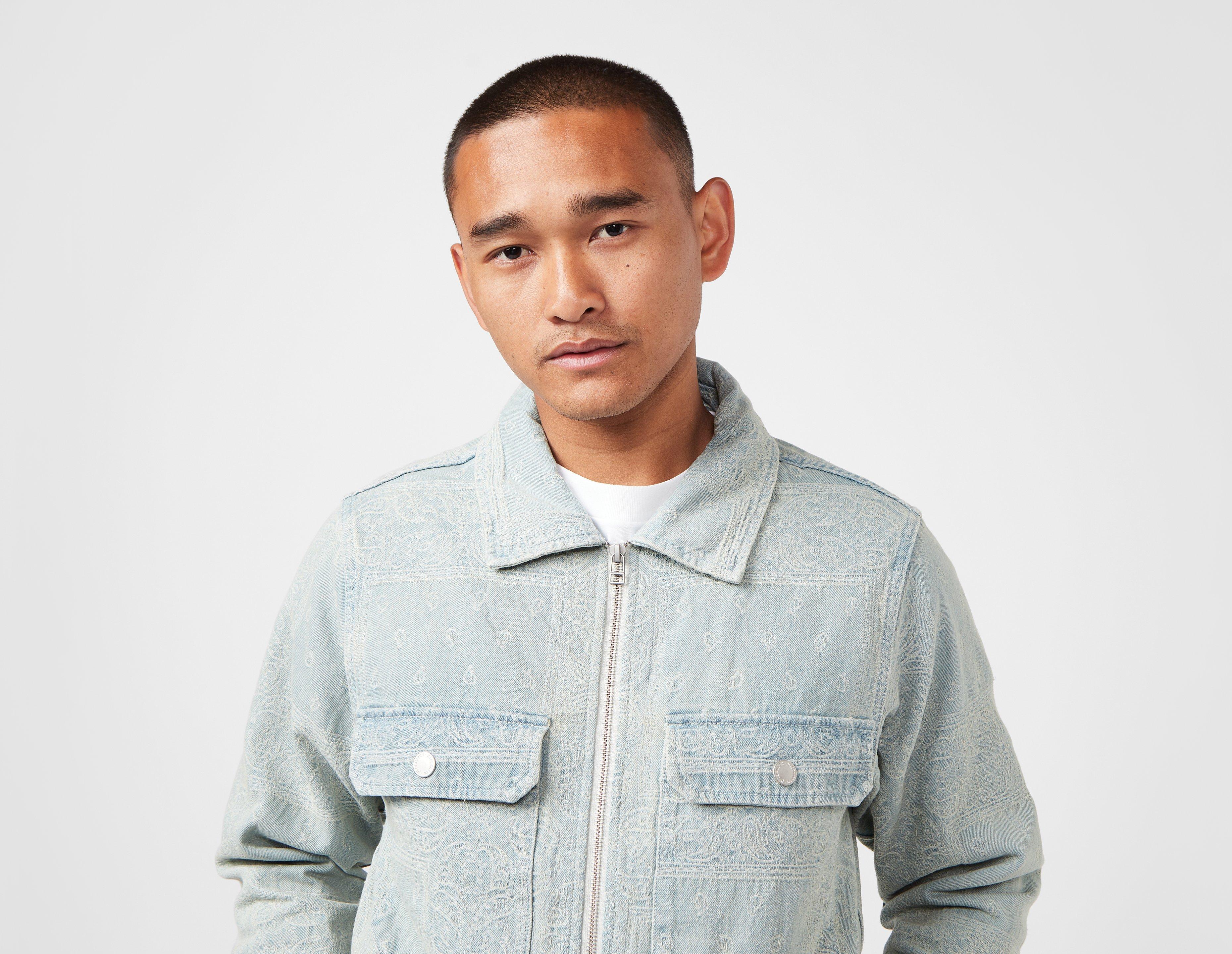 Pleasures Mentor Denim Work Jacket Blue