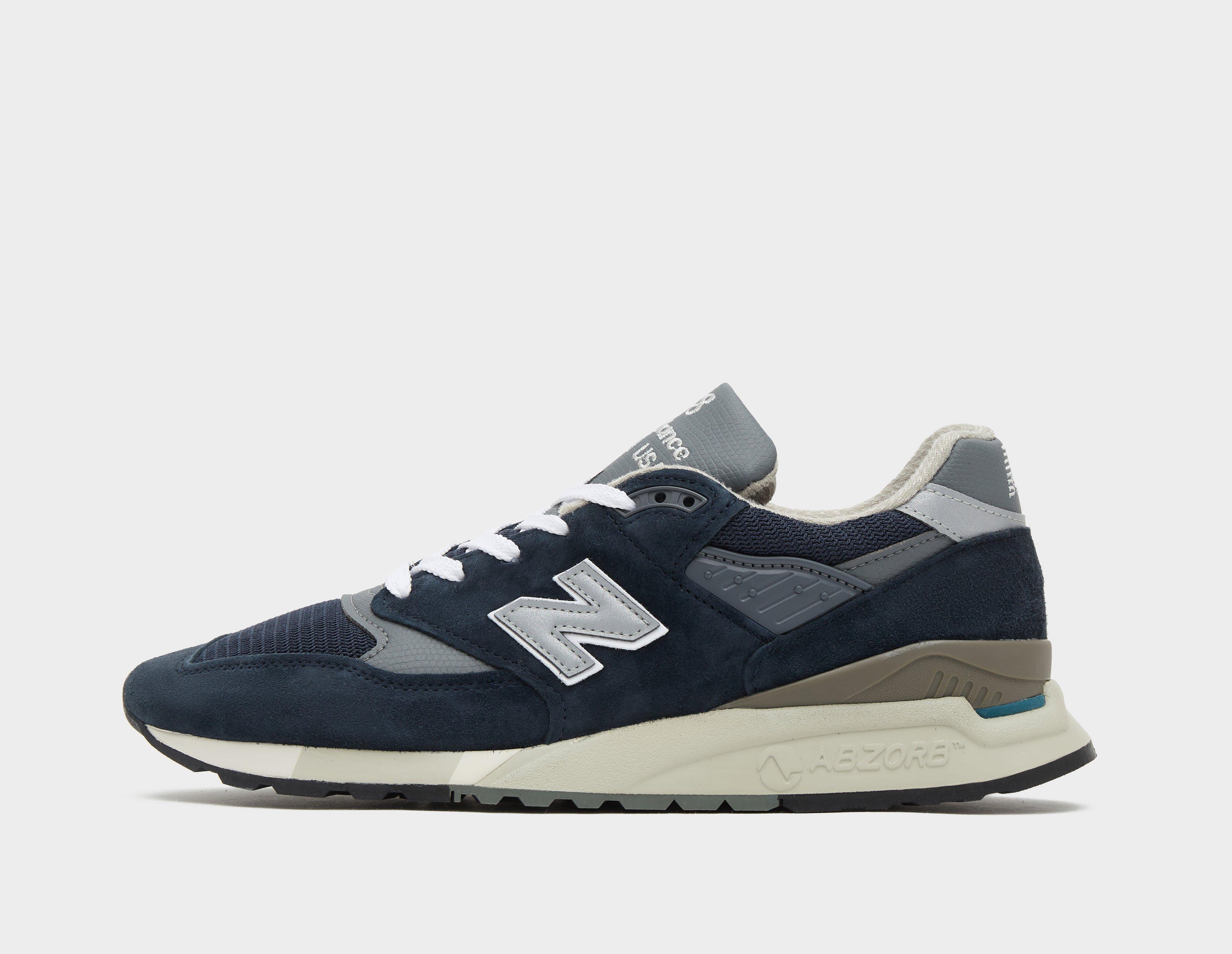 Blue New Balance 998 Made in USA size