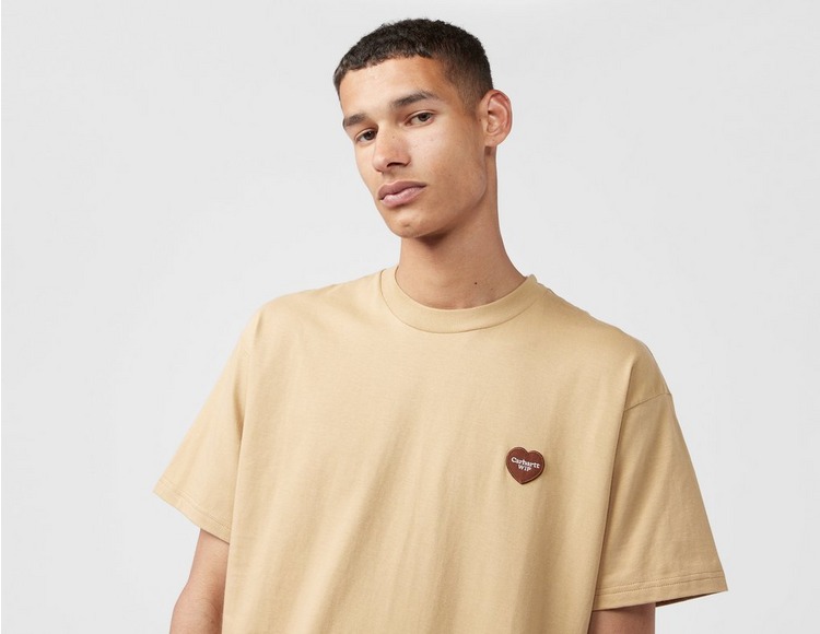 Healthdesign? - Shirt | T Heart T- Brown shirt Atria - Double WIP Kortärmad Carhartt