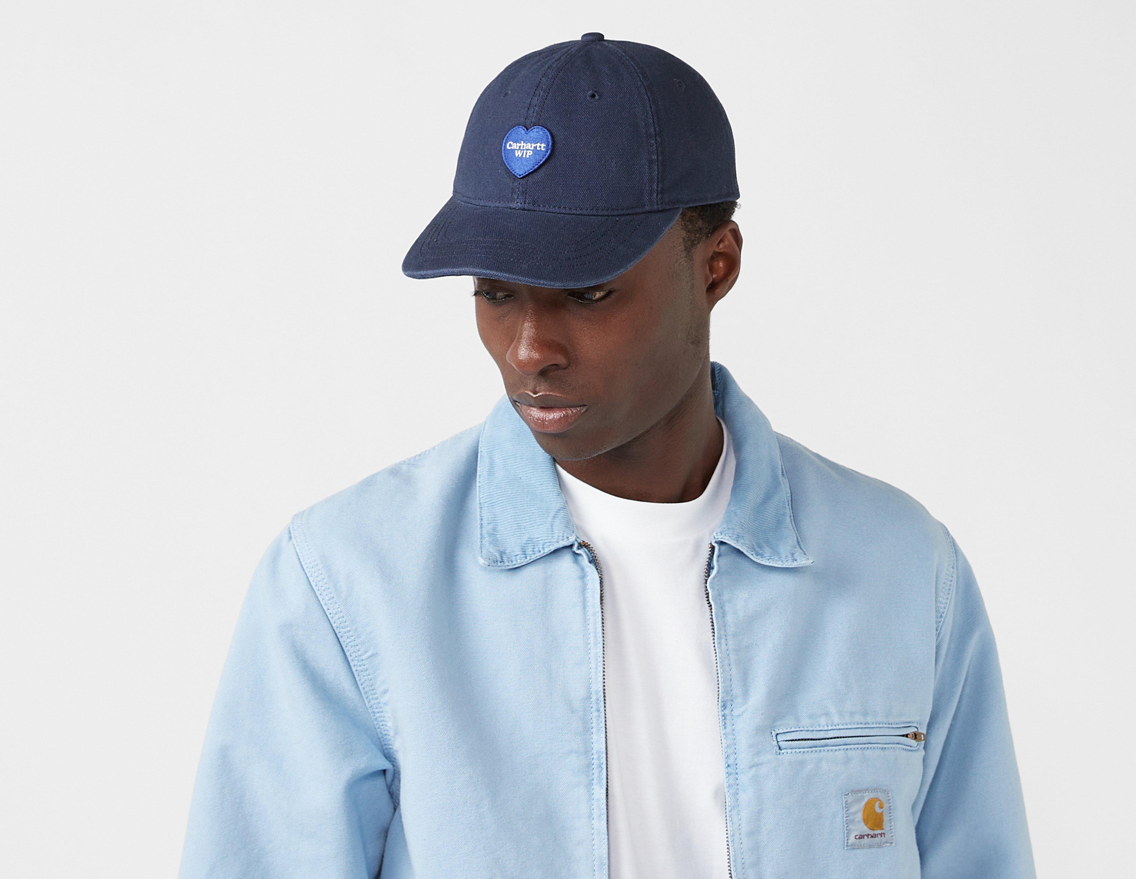 hat die ikonischen | Blue Carhartt WIP Heart Patch Cap