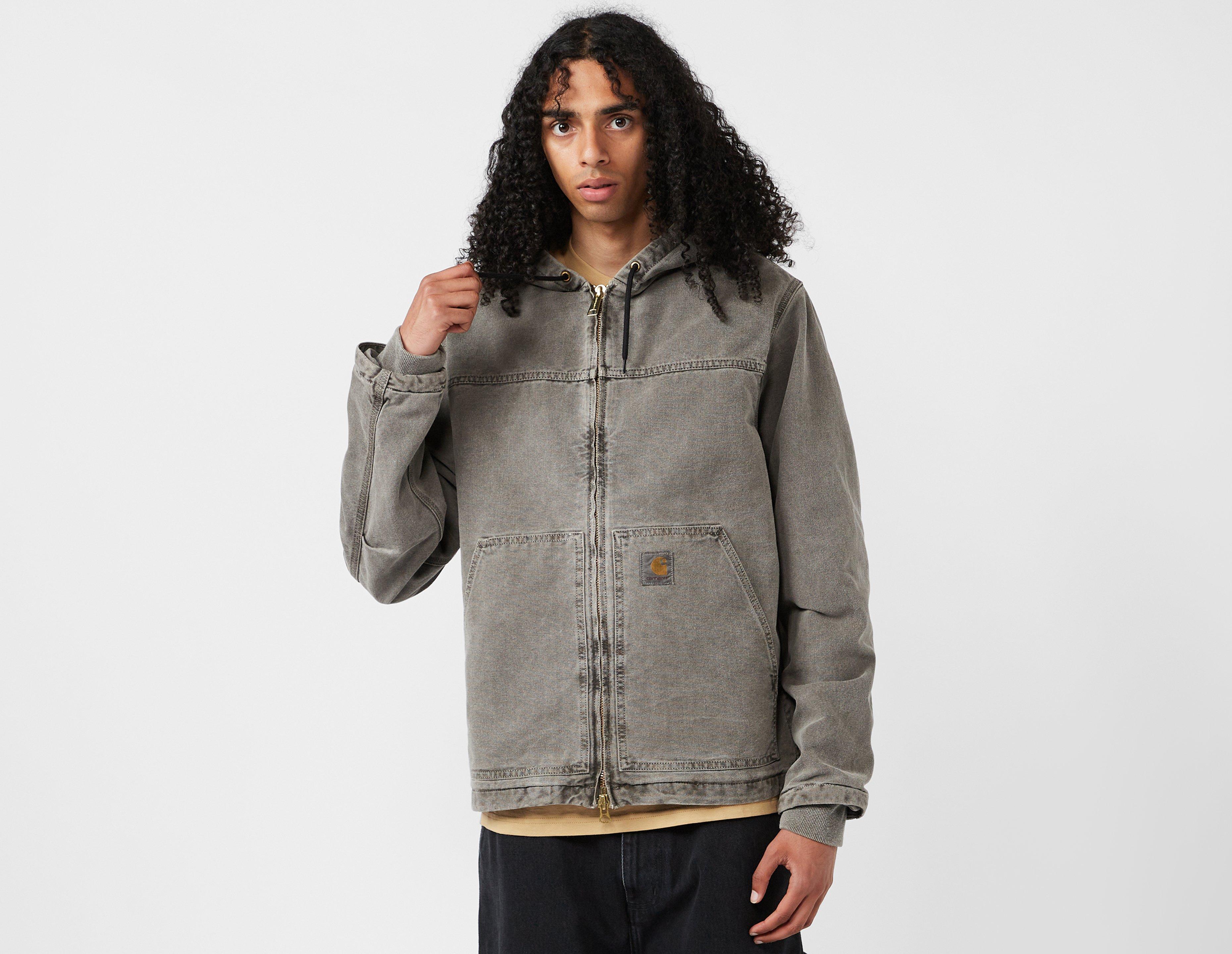 Langcom Grey Carhartt WIP Arling Jacket N 21 cut out detailed