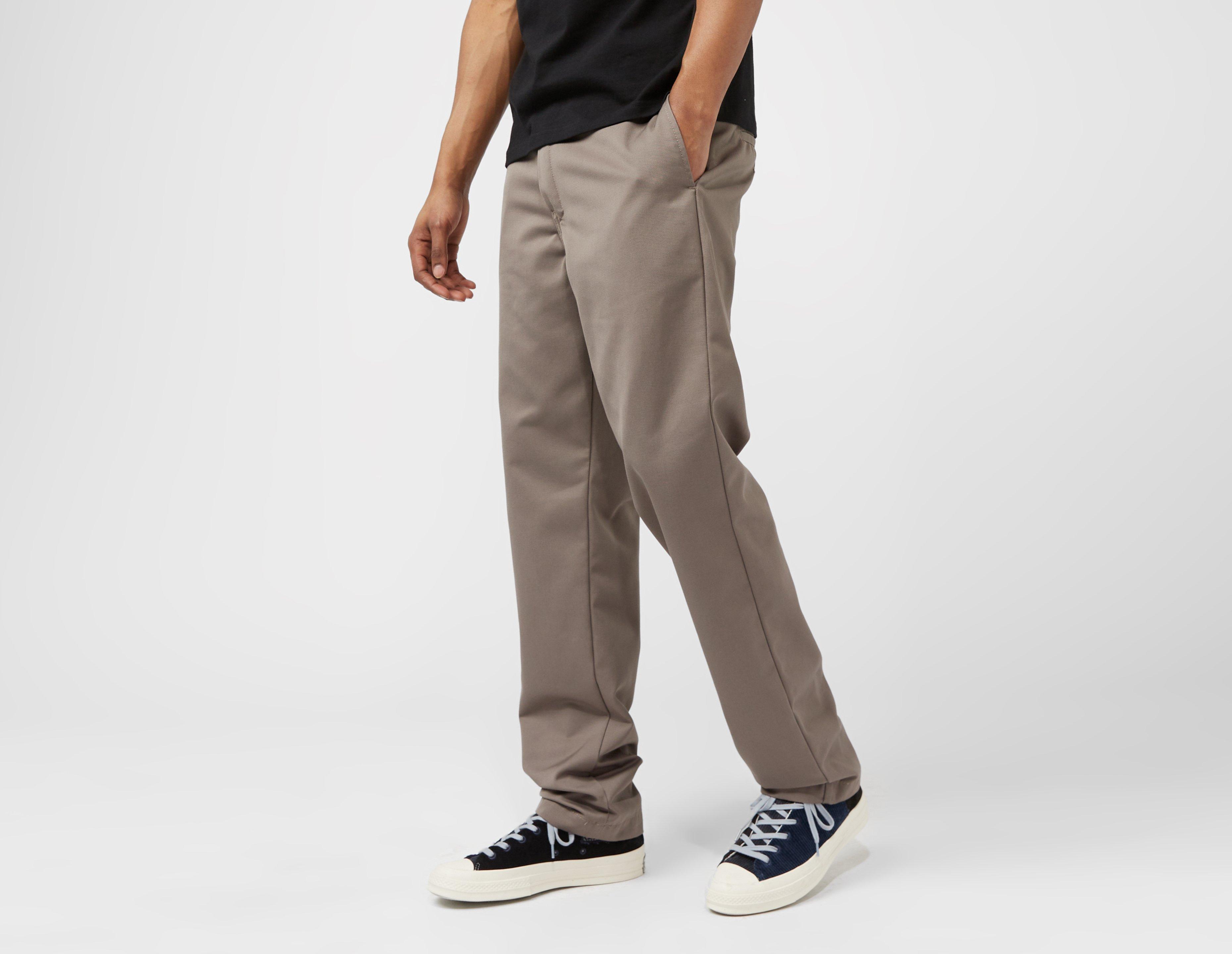 Brown Carhartt Work in Progress Pants for Men