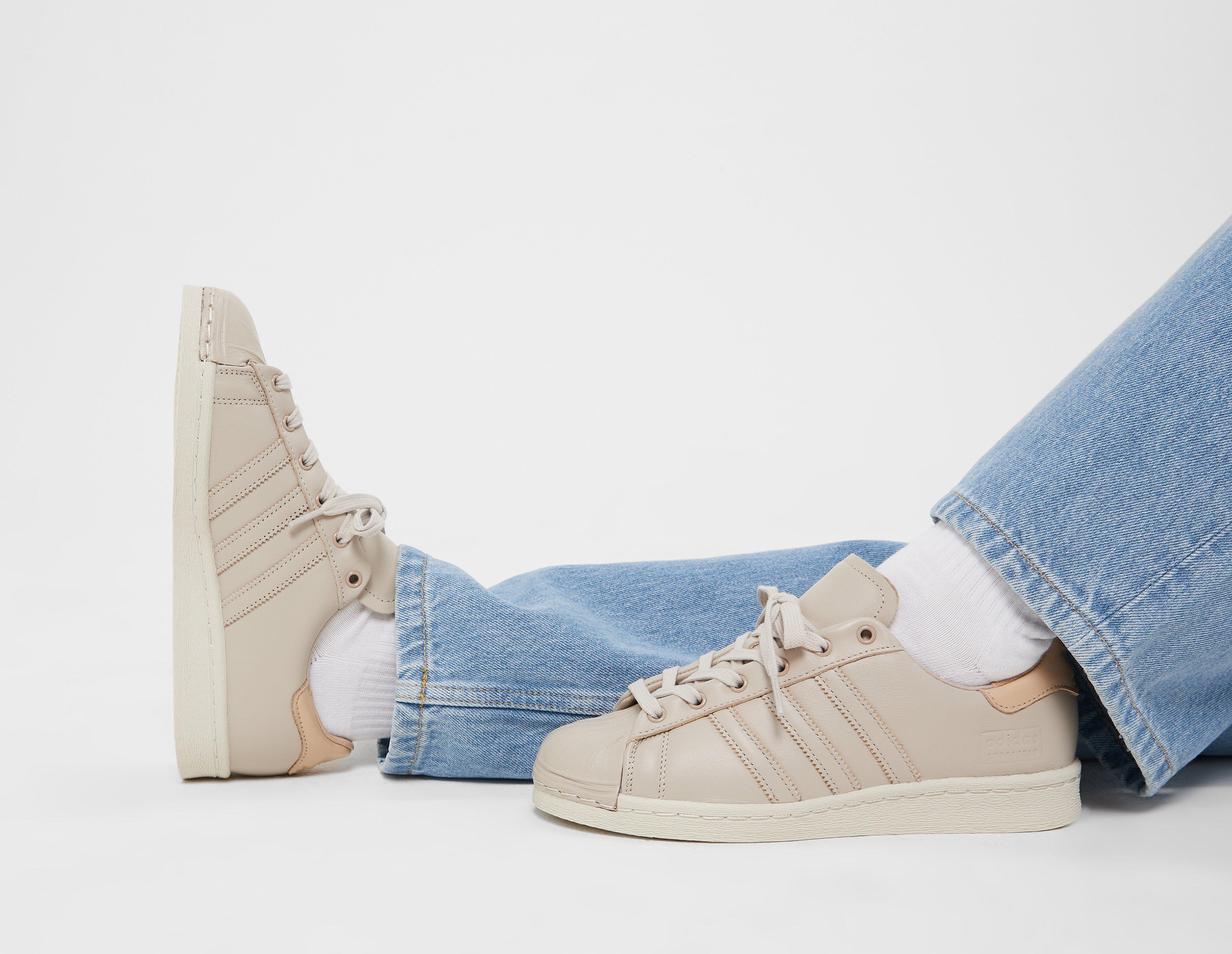 Adidas superstar 80s w linen linen off white sale