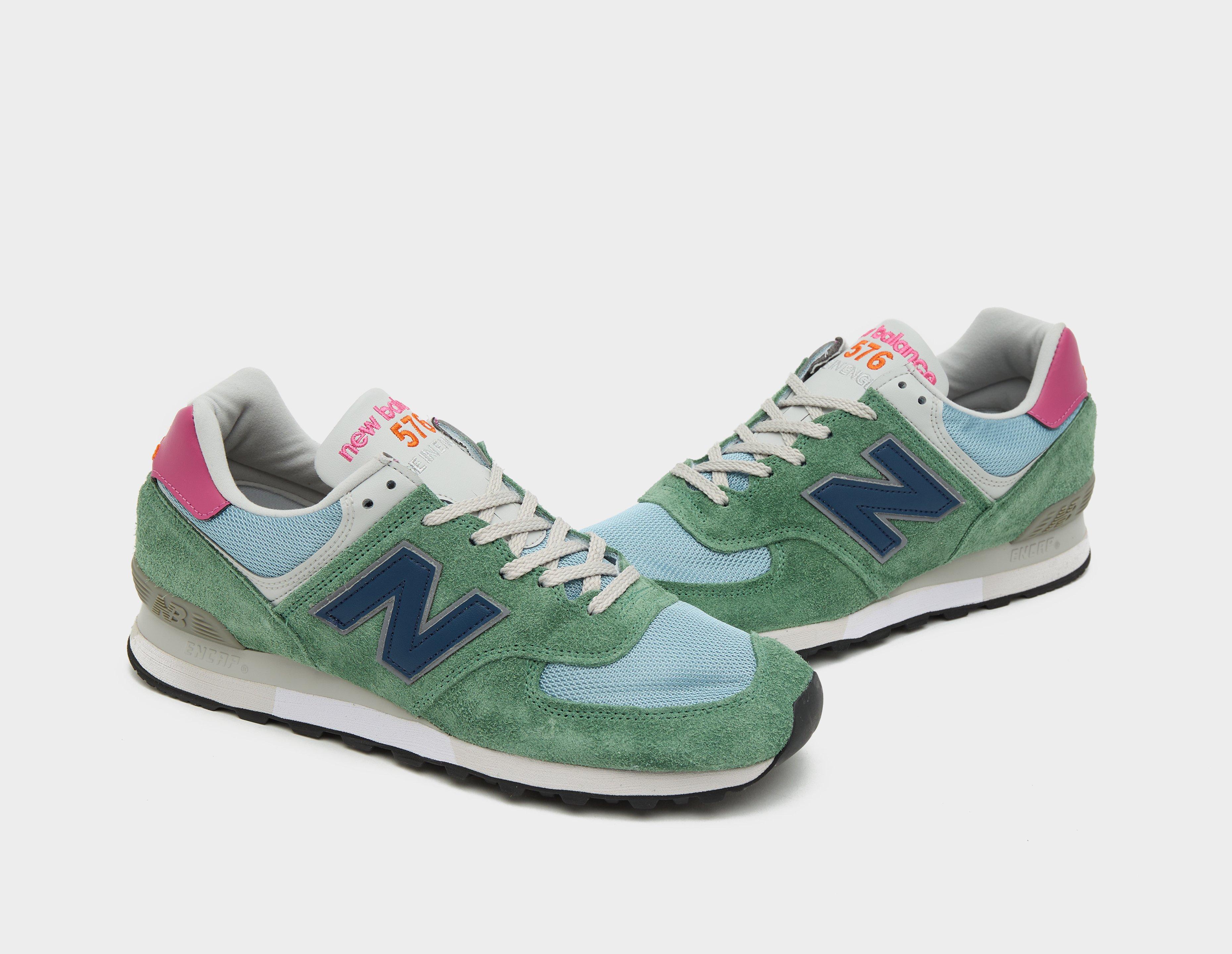 New balance 576 store green suede