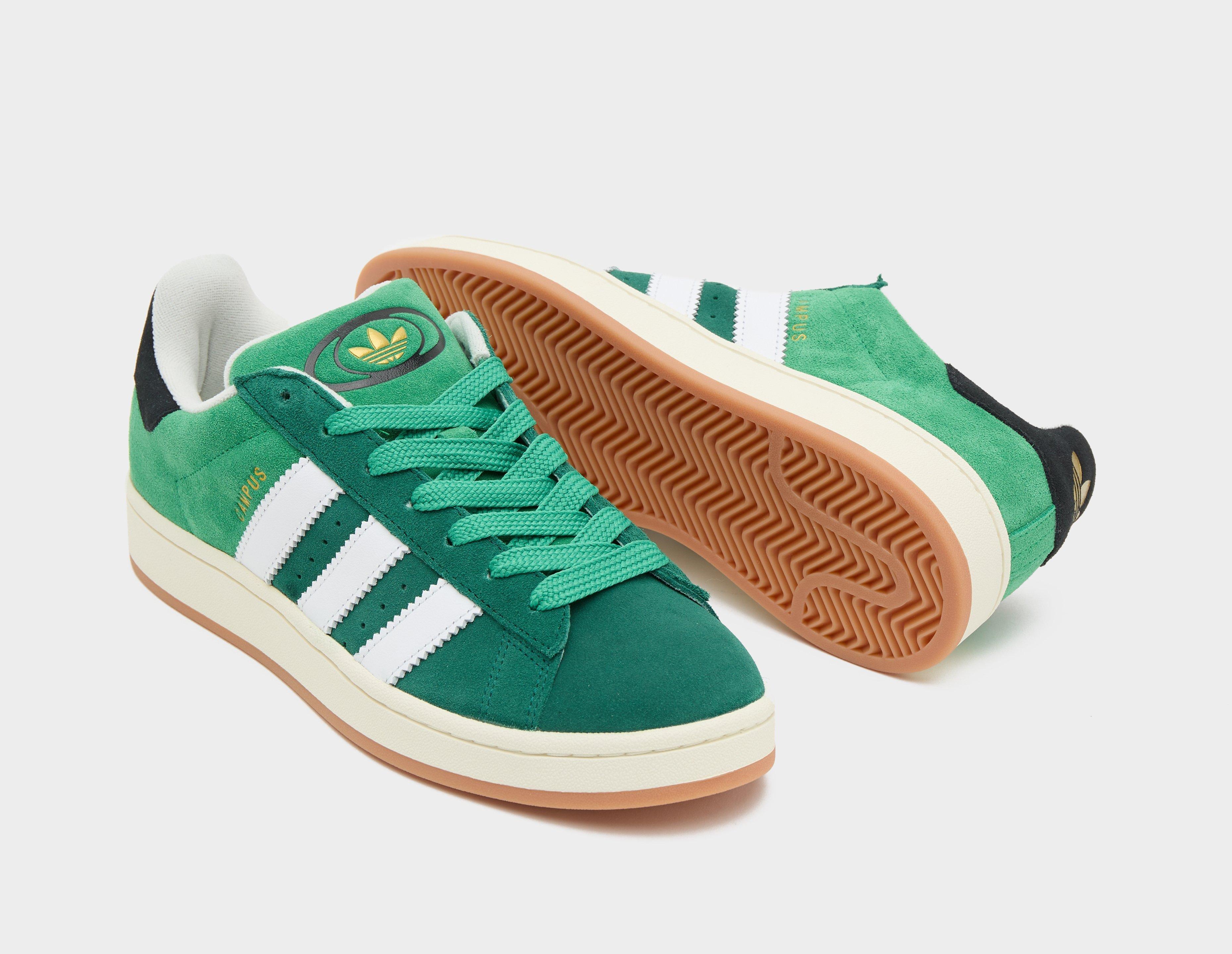 Adidas campus verte femme hot sale