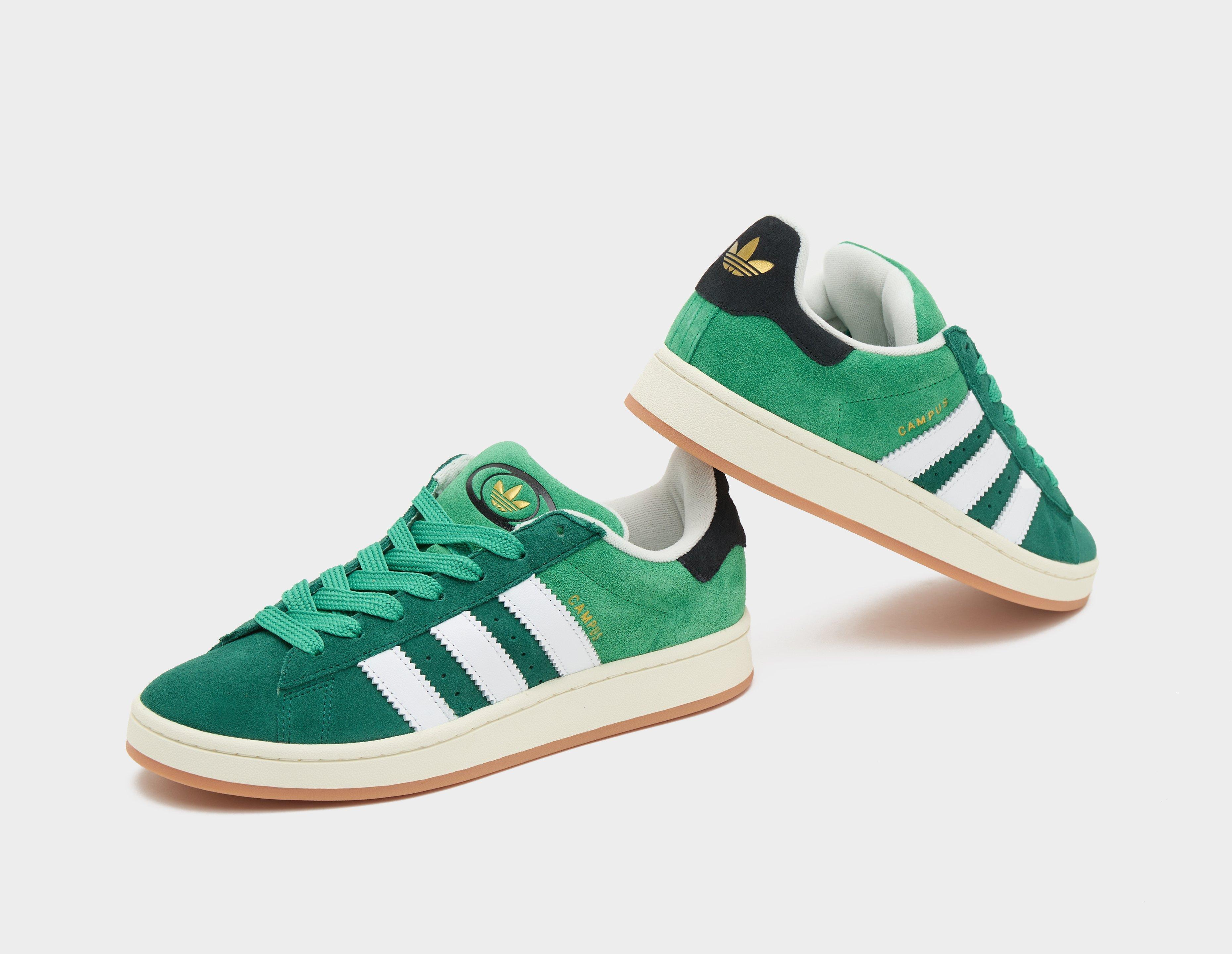 Adidas green and gold trainers online