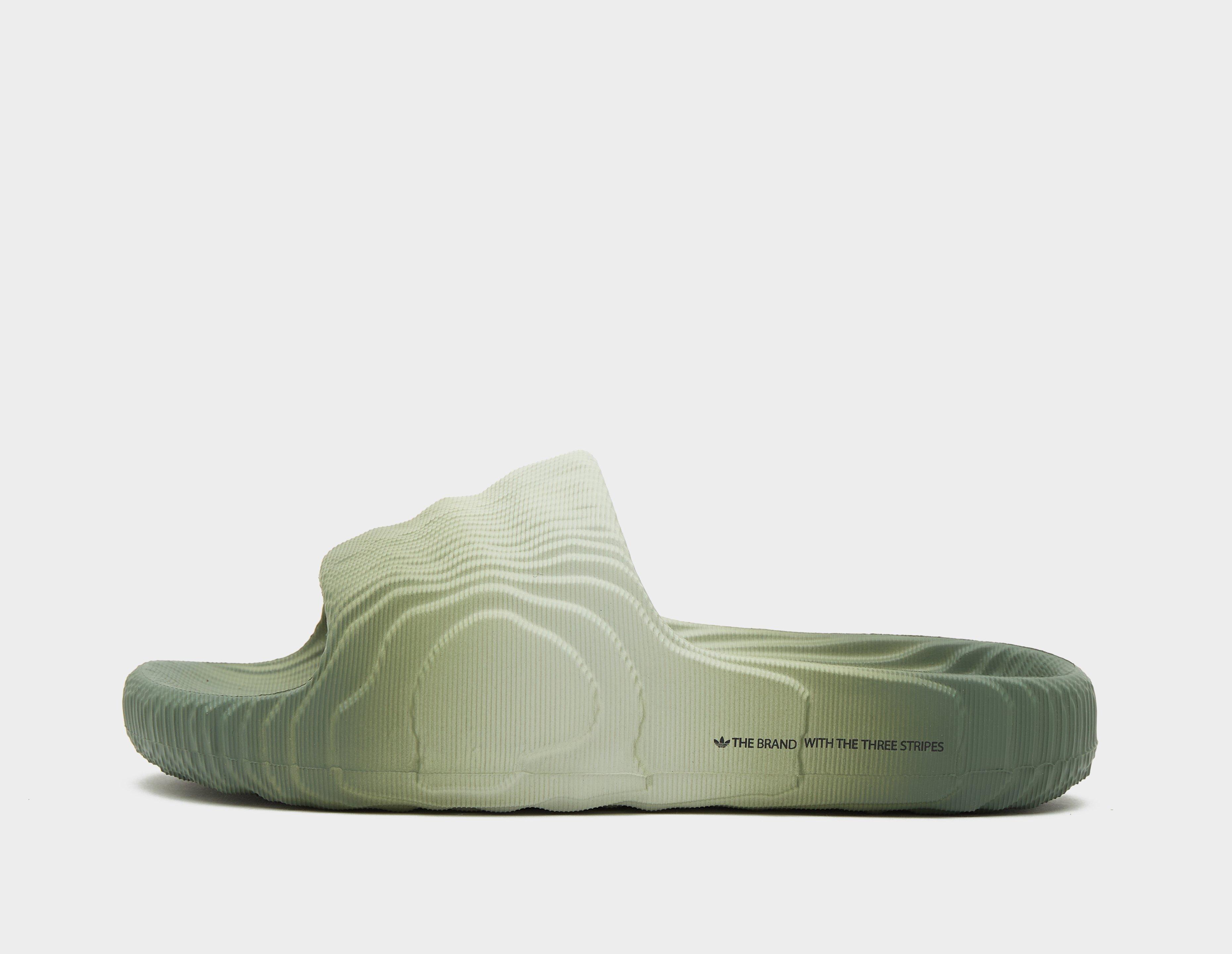 Green adidas Originals Adilette 22 Slides Women's | size?