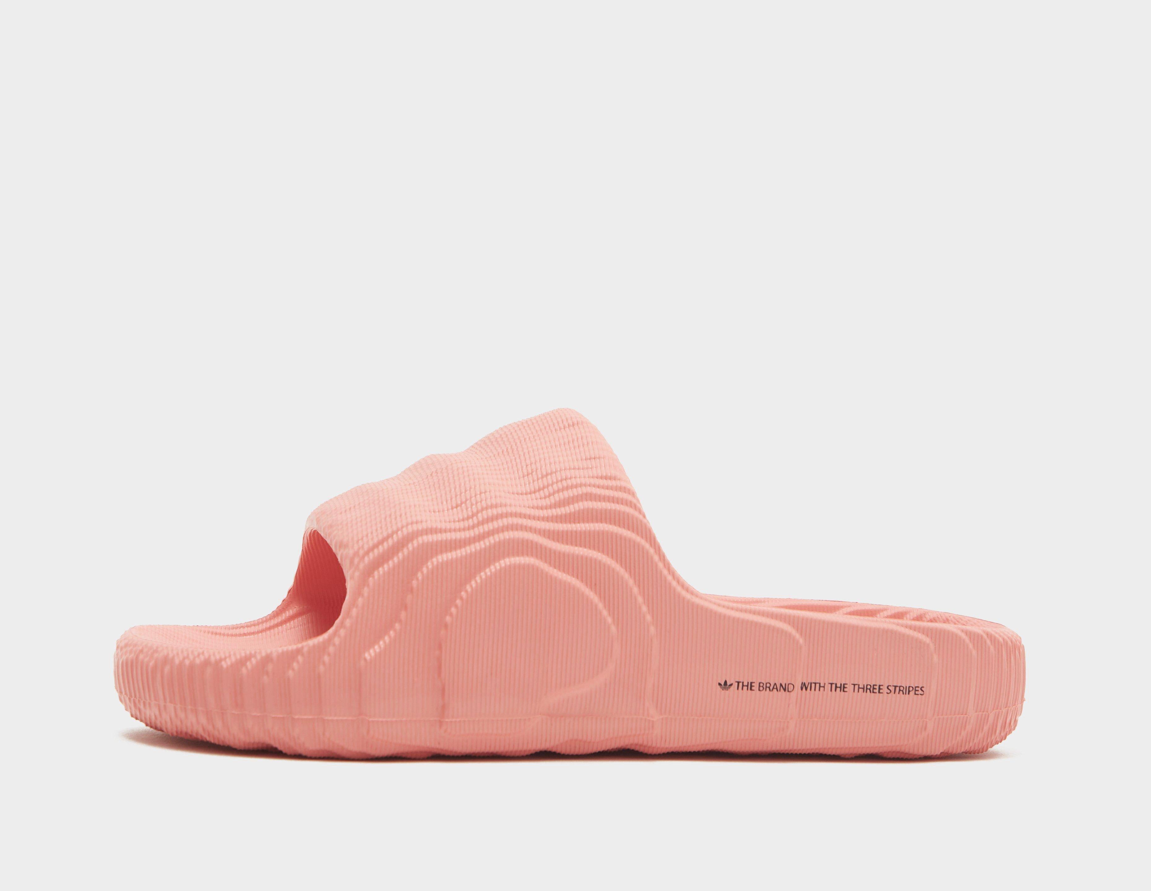 Healthdesign Pink Metallic adidas Originals Adilette 22 Slides