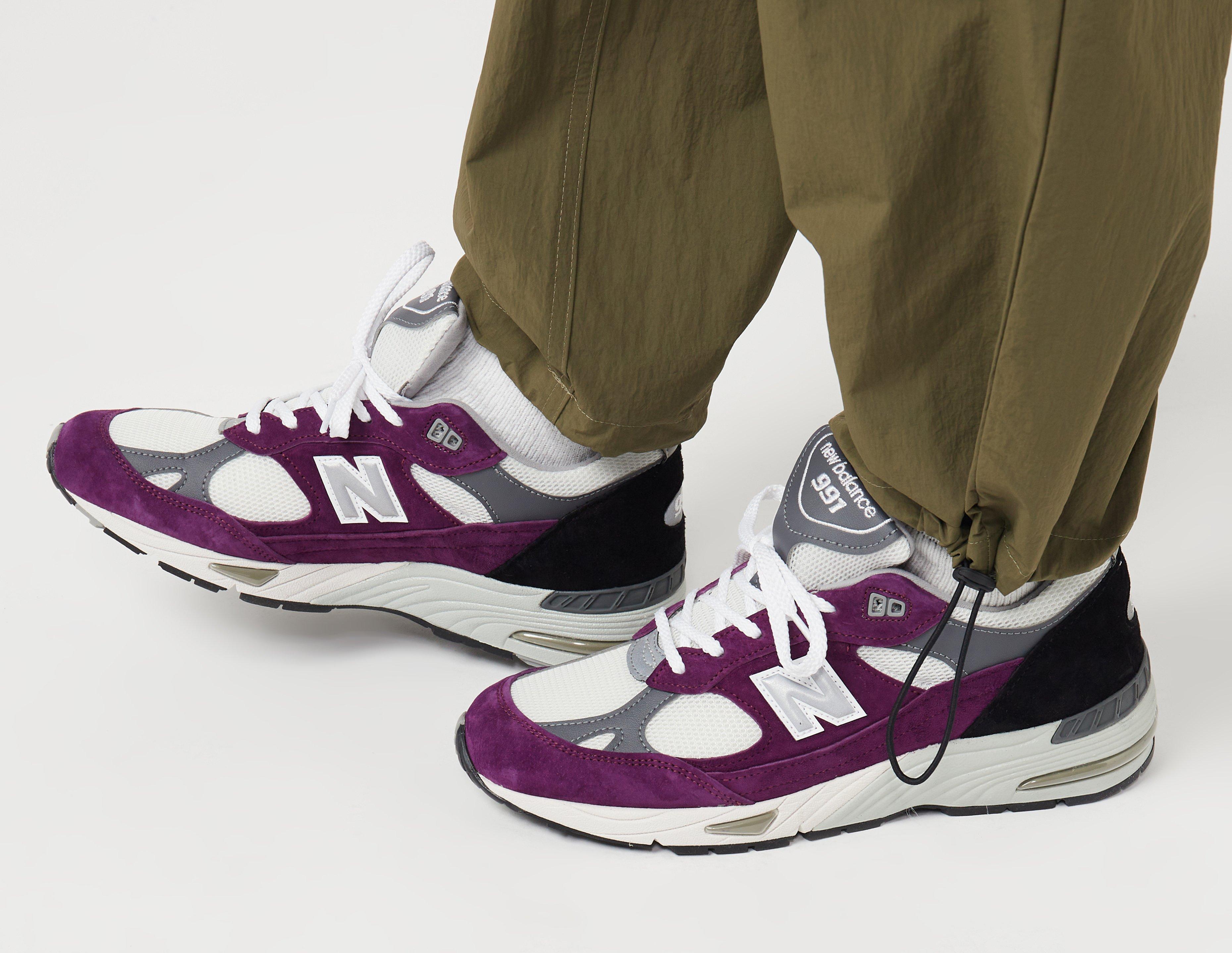 New balance outlet 991 purple