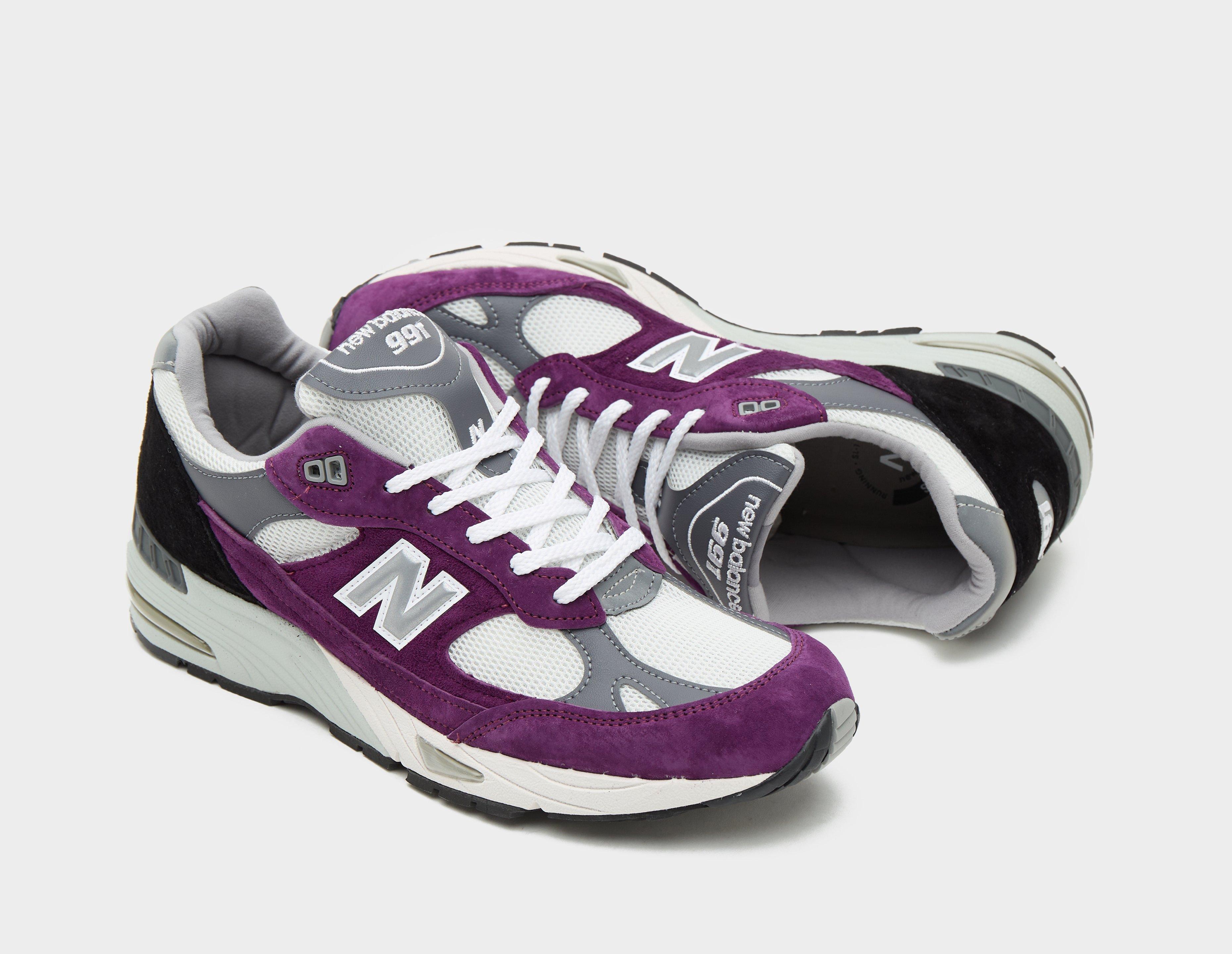 Purple New Balance 991 Made in UK | size?