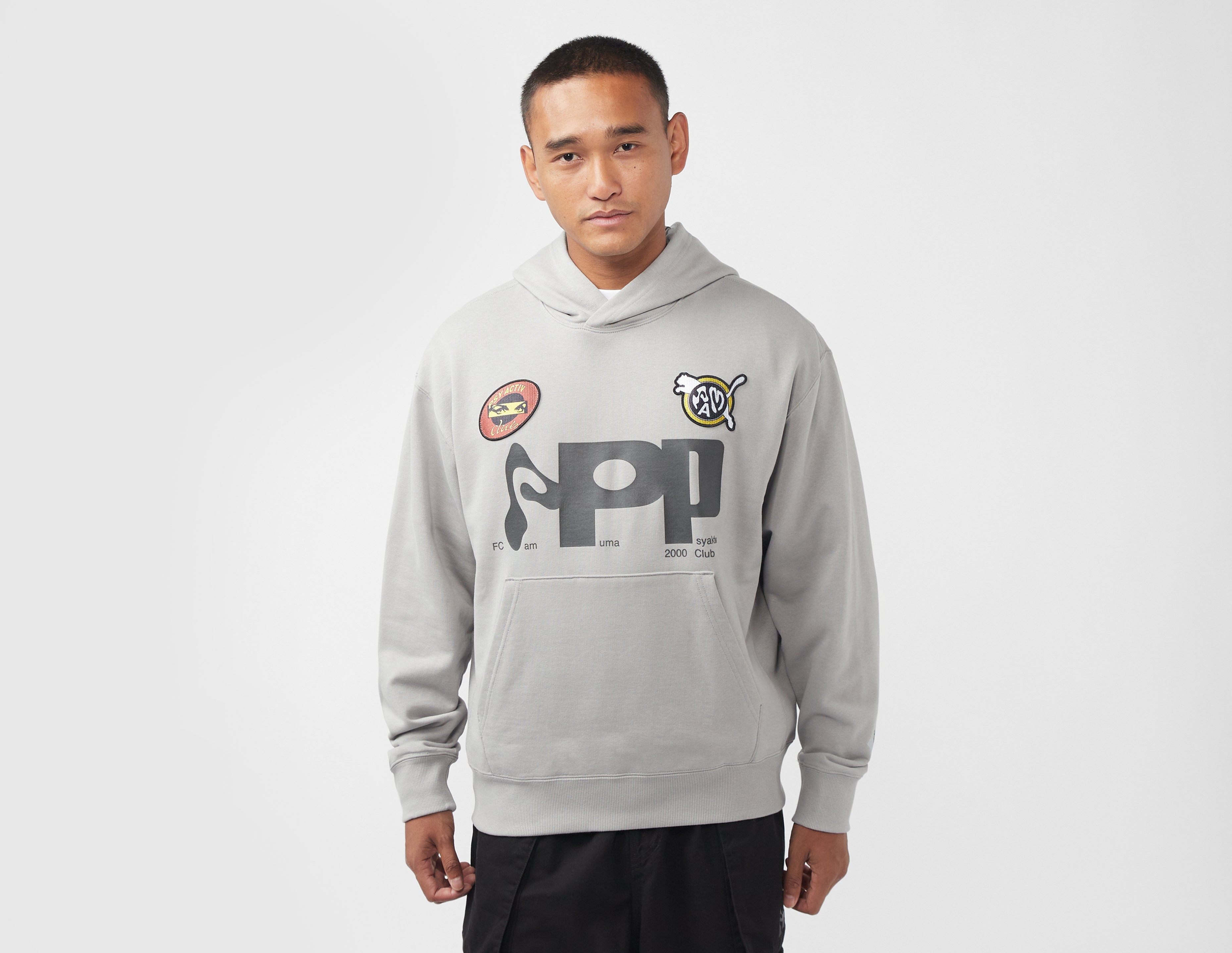 puma x perks and mini hoodie, grey