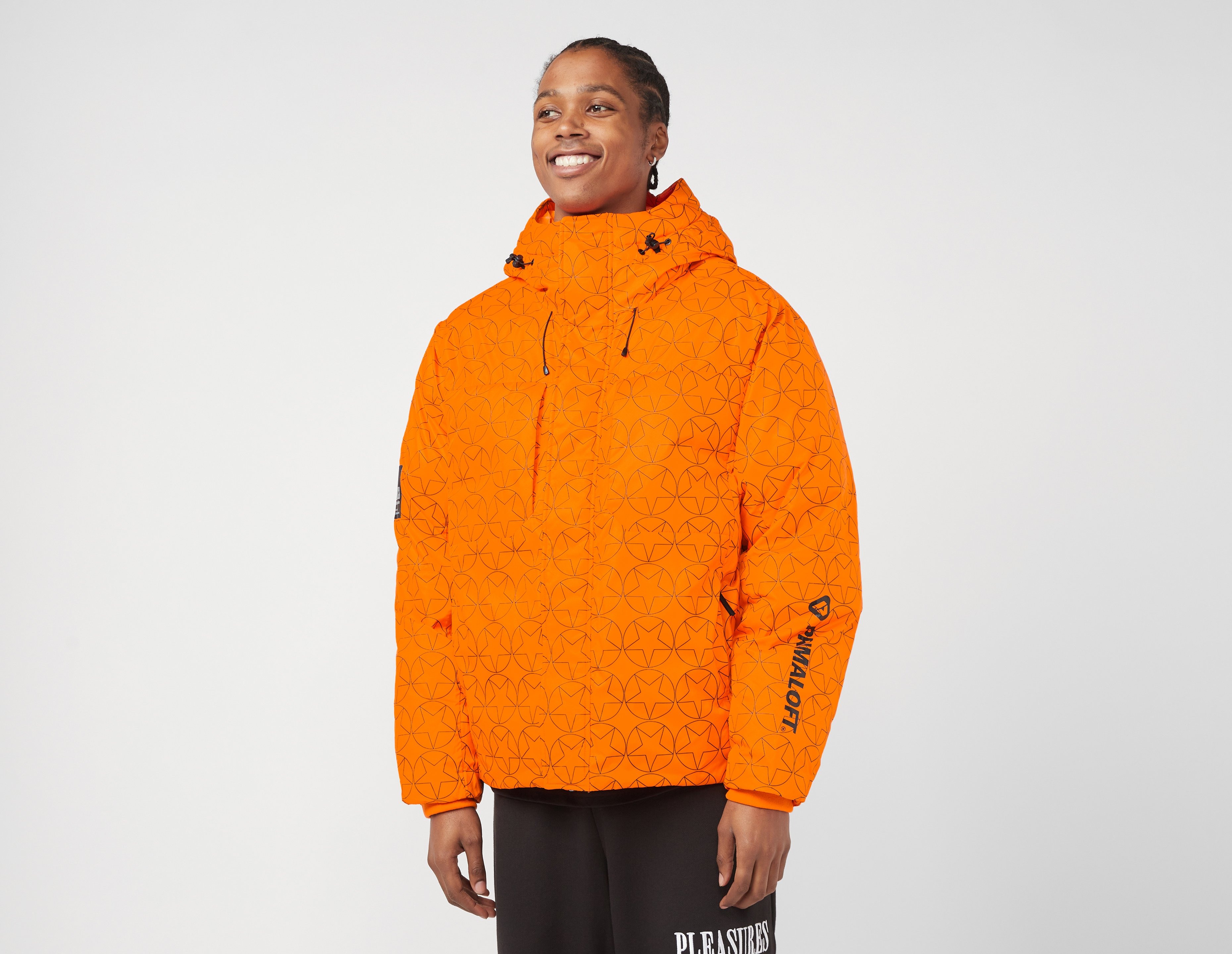 Orange Puma x PLEASURES Padded Jacket | Breanna Stewart Teases the