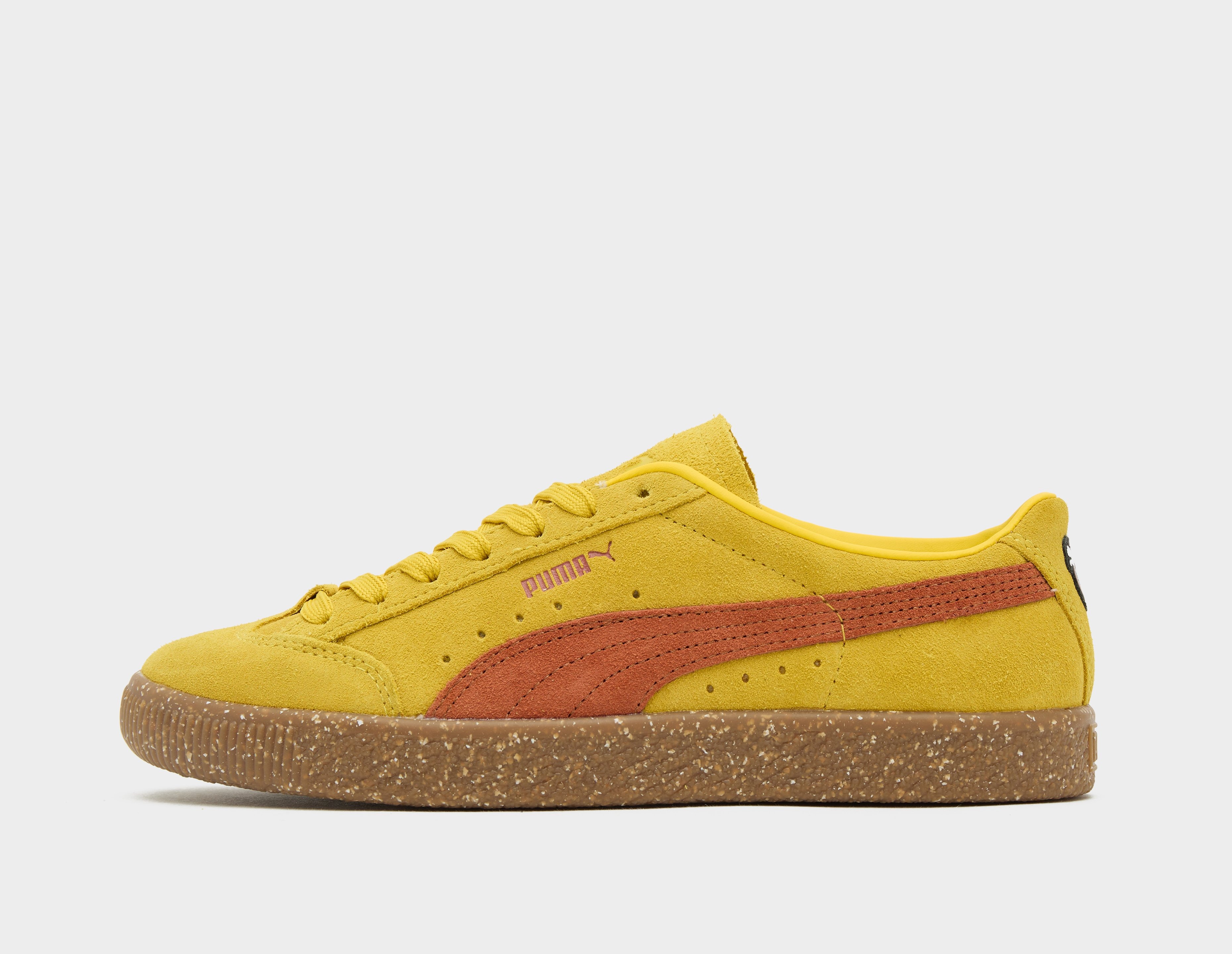 puma x perks and mini suede vtg women's, yellow