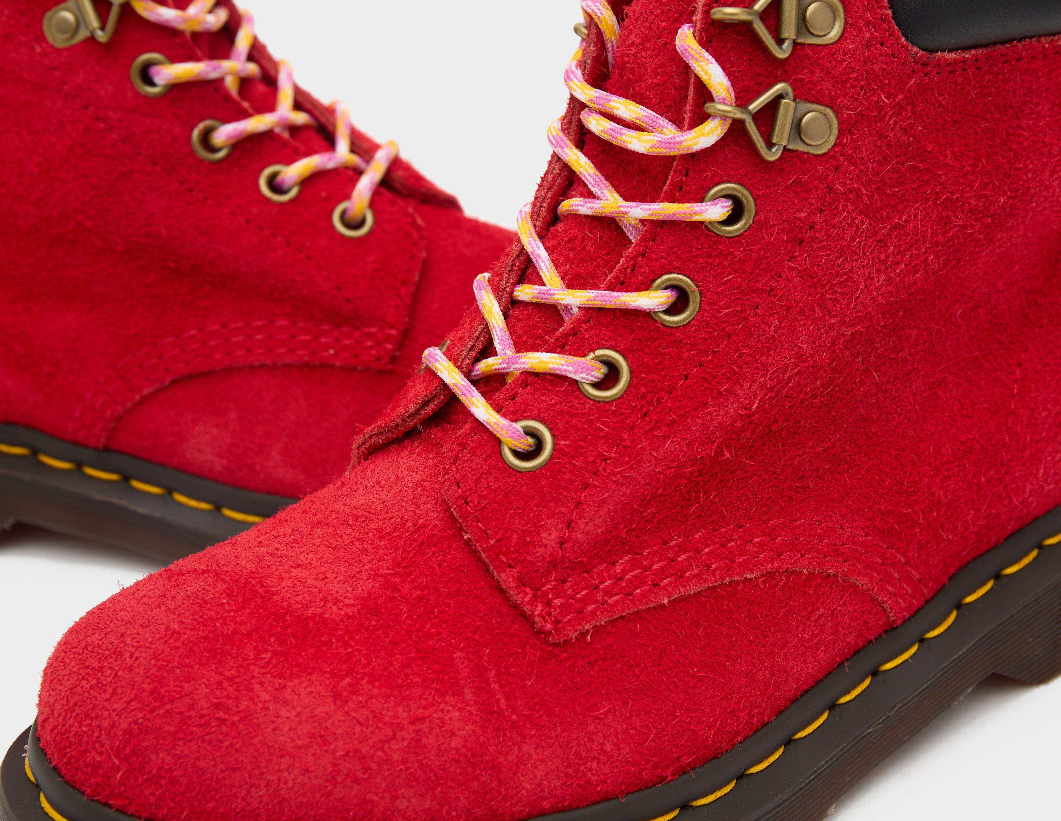 Red Dr. Martens 939 Suede Boot Women s size